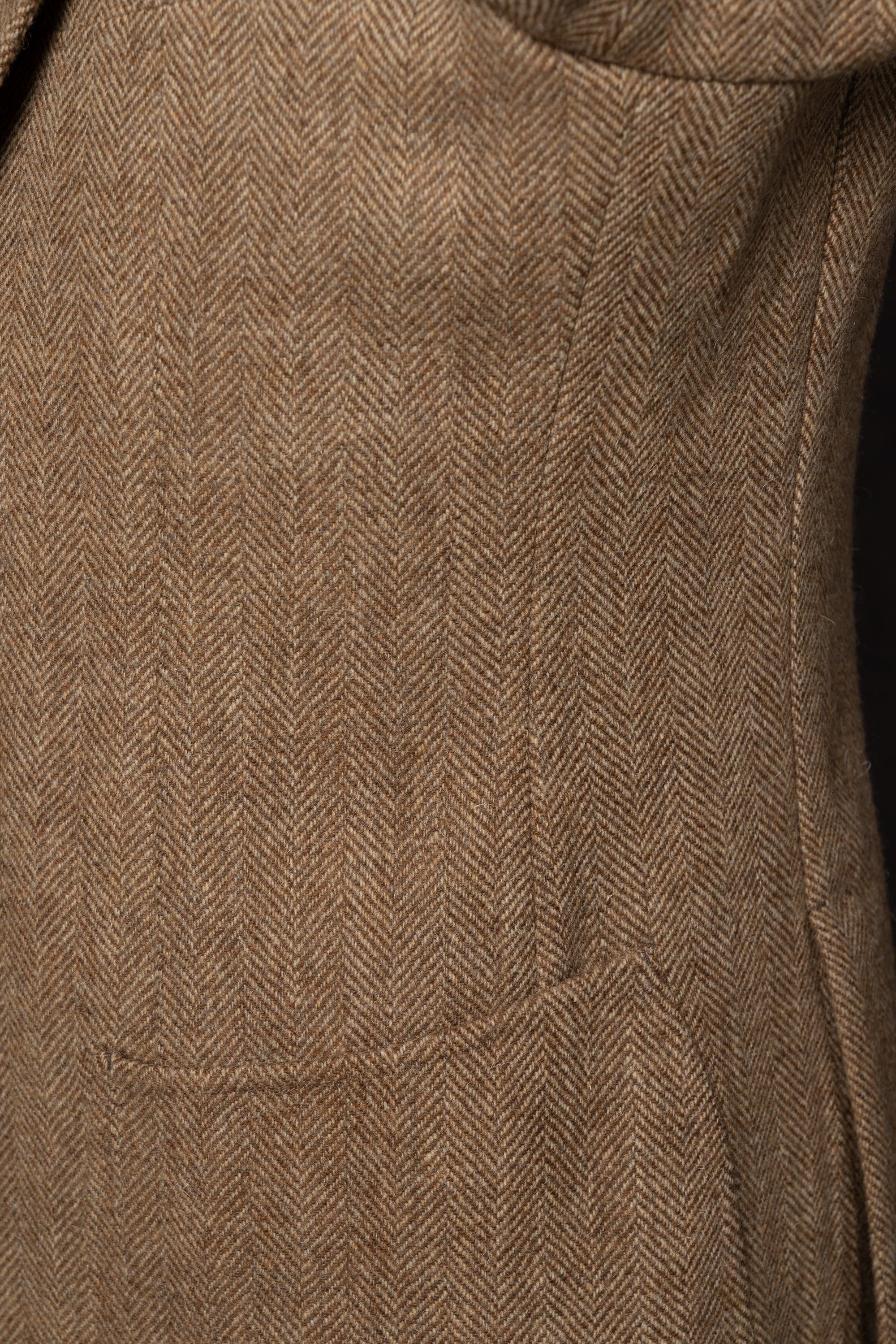 MTO Ginger Herringbone Tweed Jacket #1