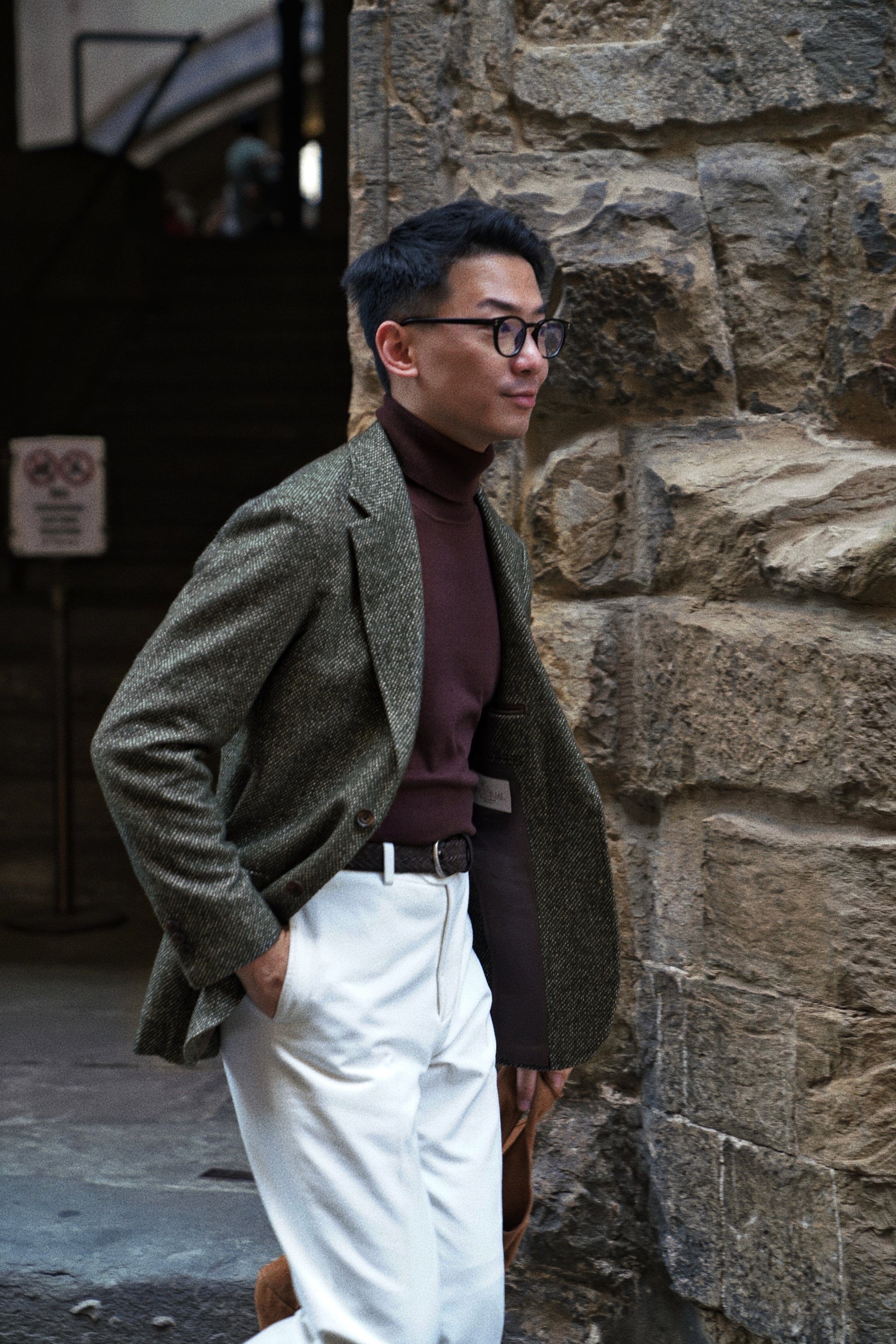 MTO Olive Birdseye Jacket #45
