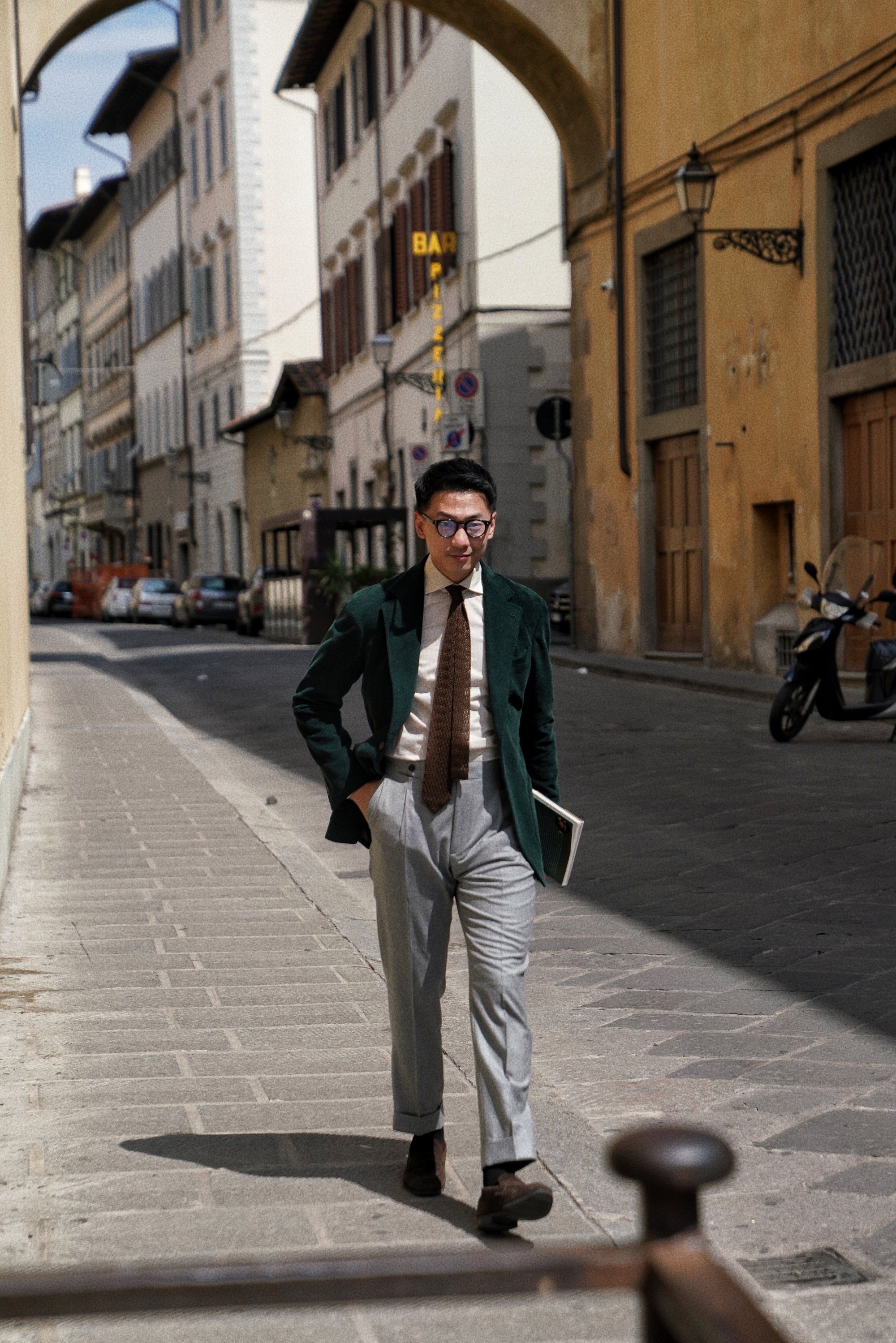 Dark Green Corduroy Jacket #62
