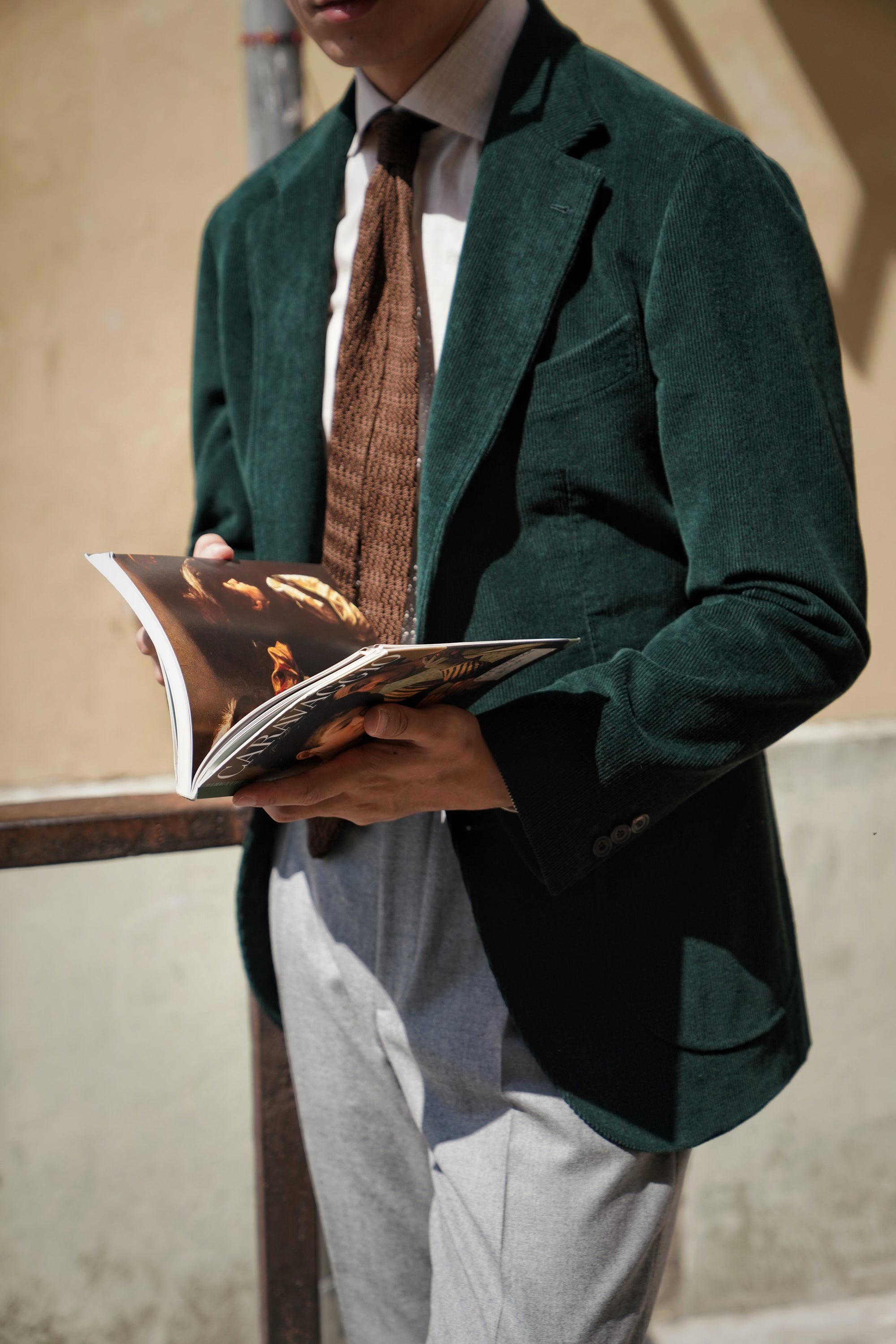 Dark Green Corduroy Jacket #62