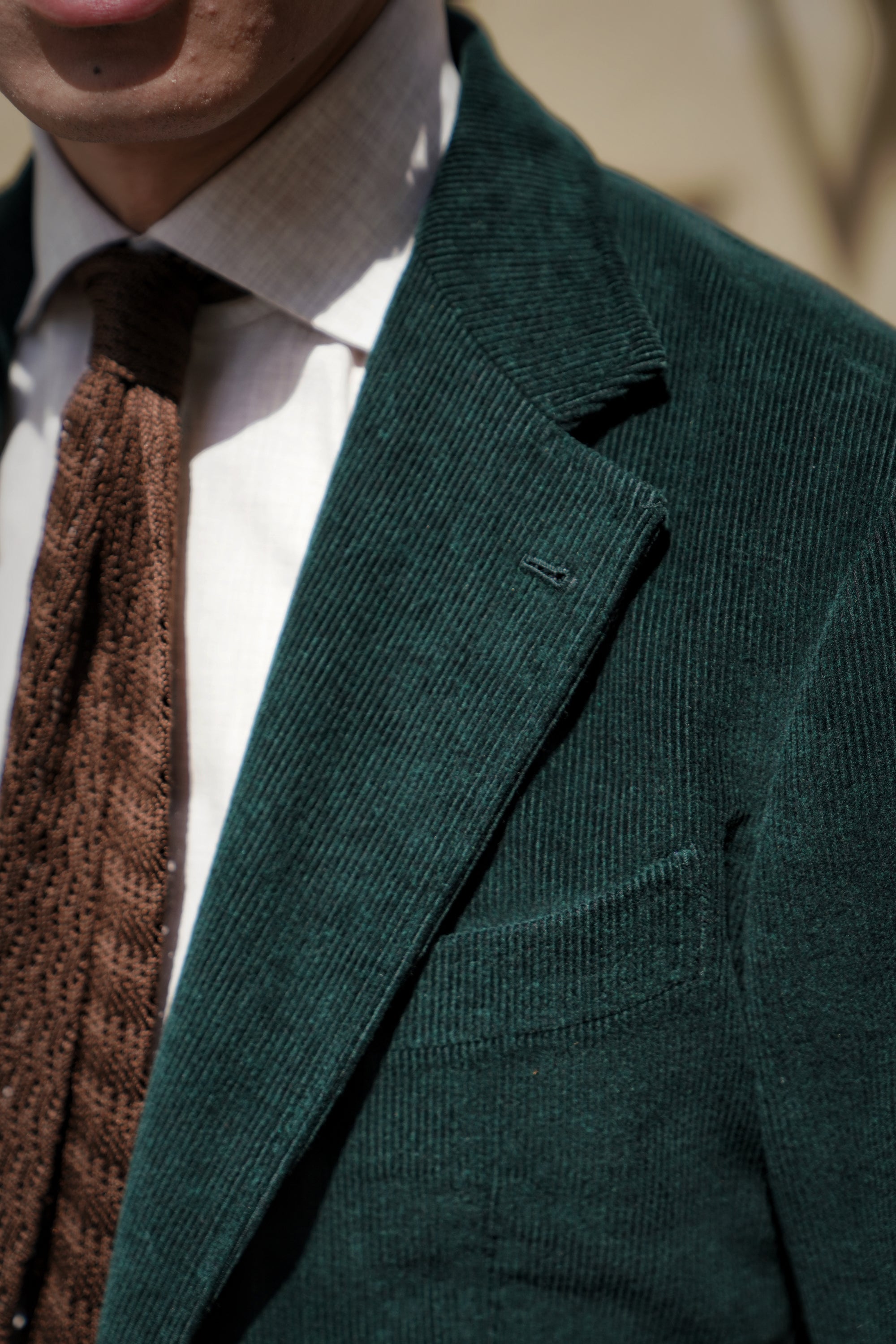 Dark Green Corduroy Jacket #62
