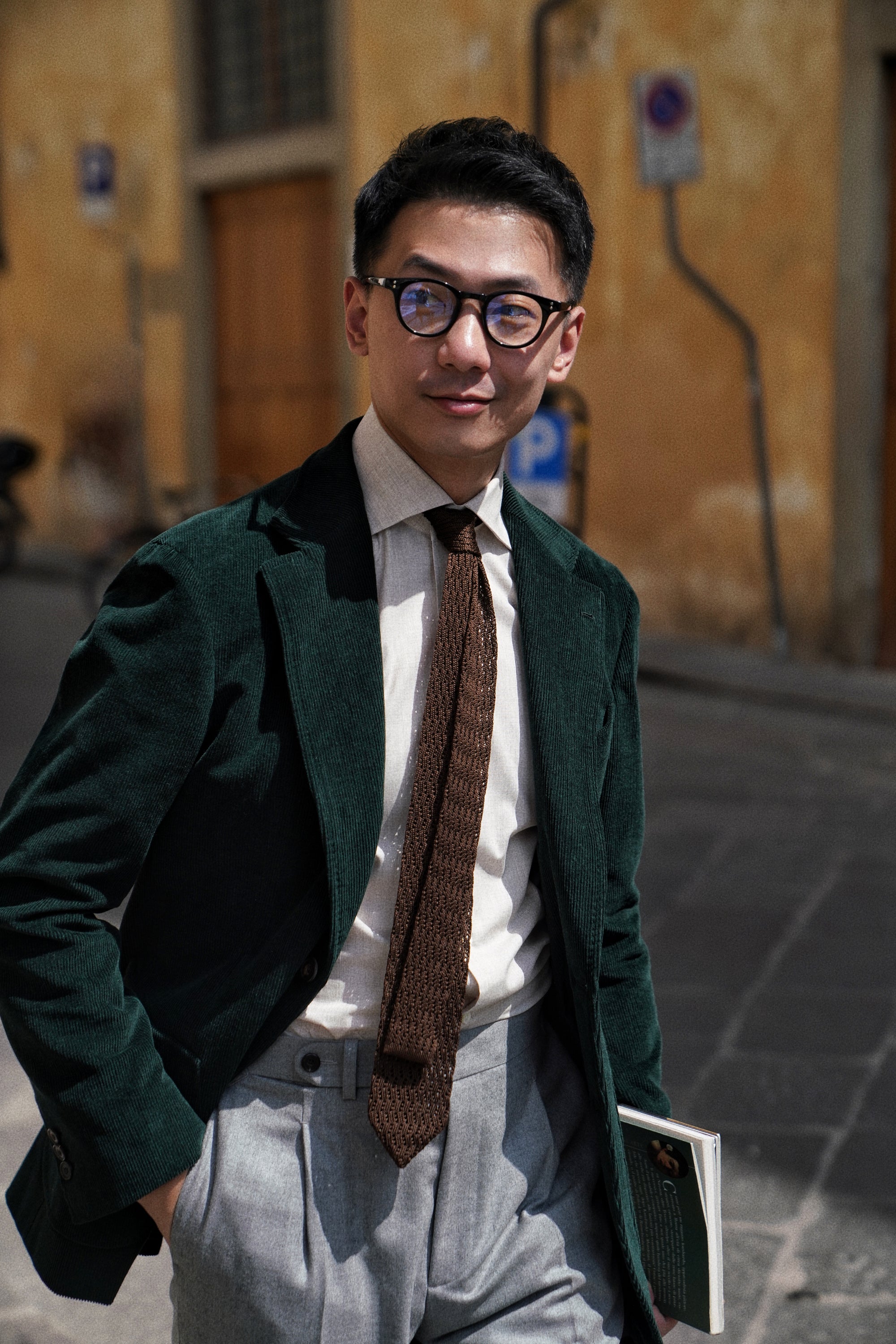 Dark Green Corduroy Jacket #62