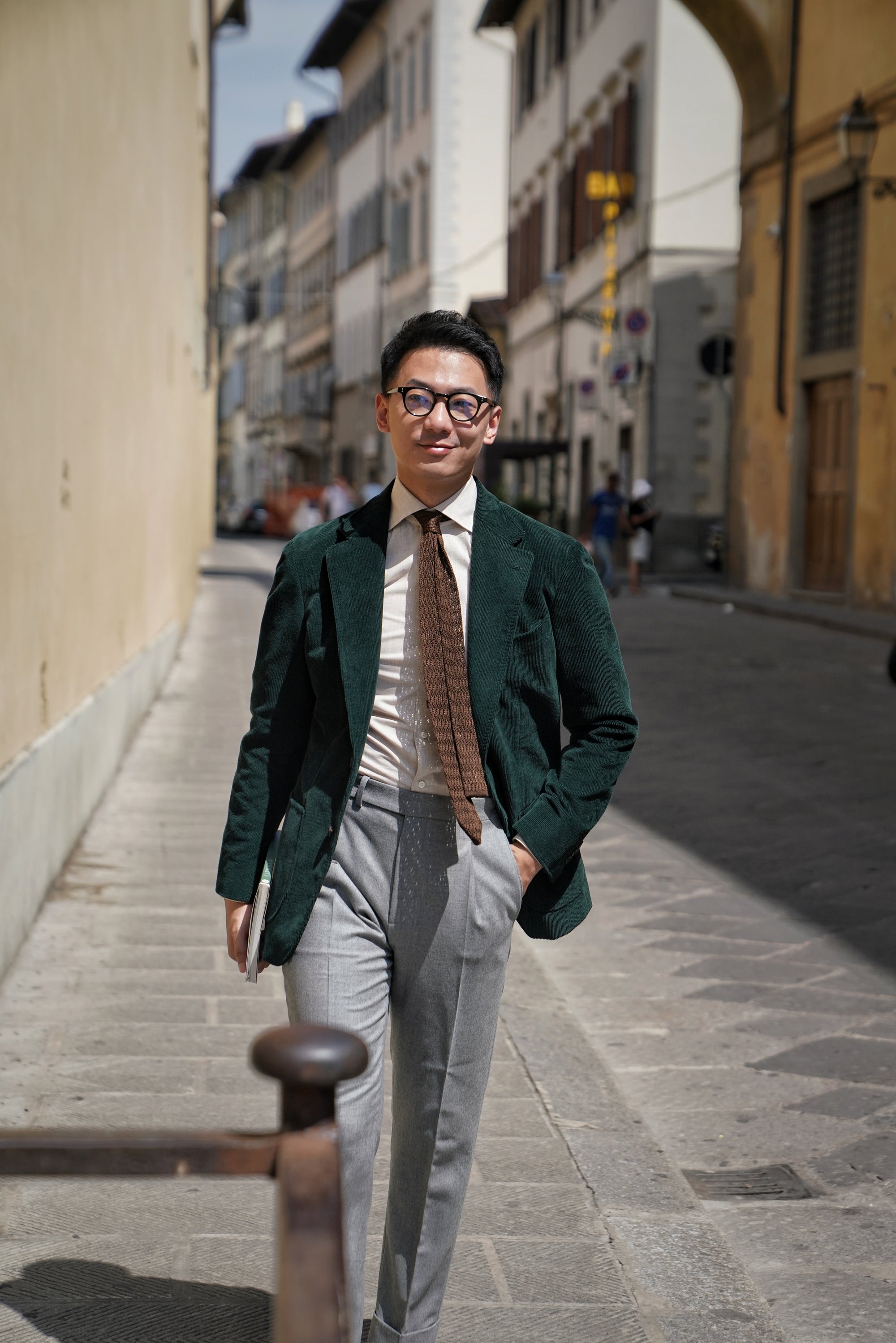 Dark Green Corduroy Jacket #62