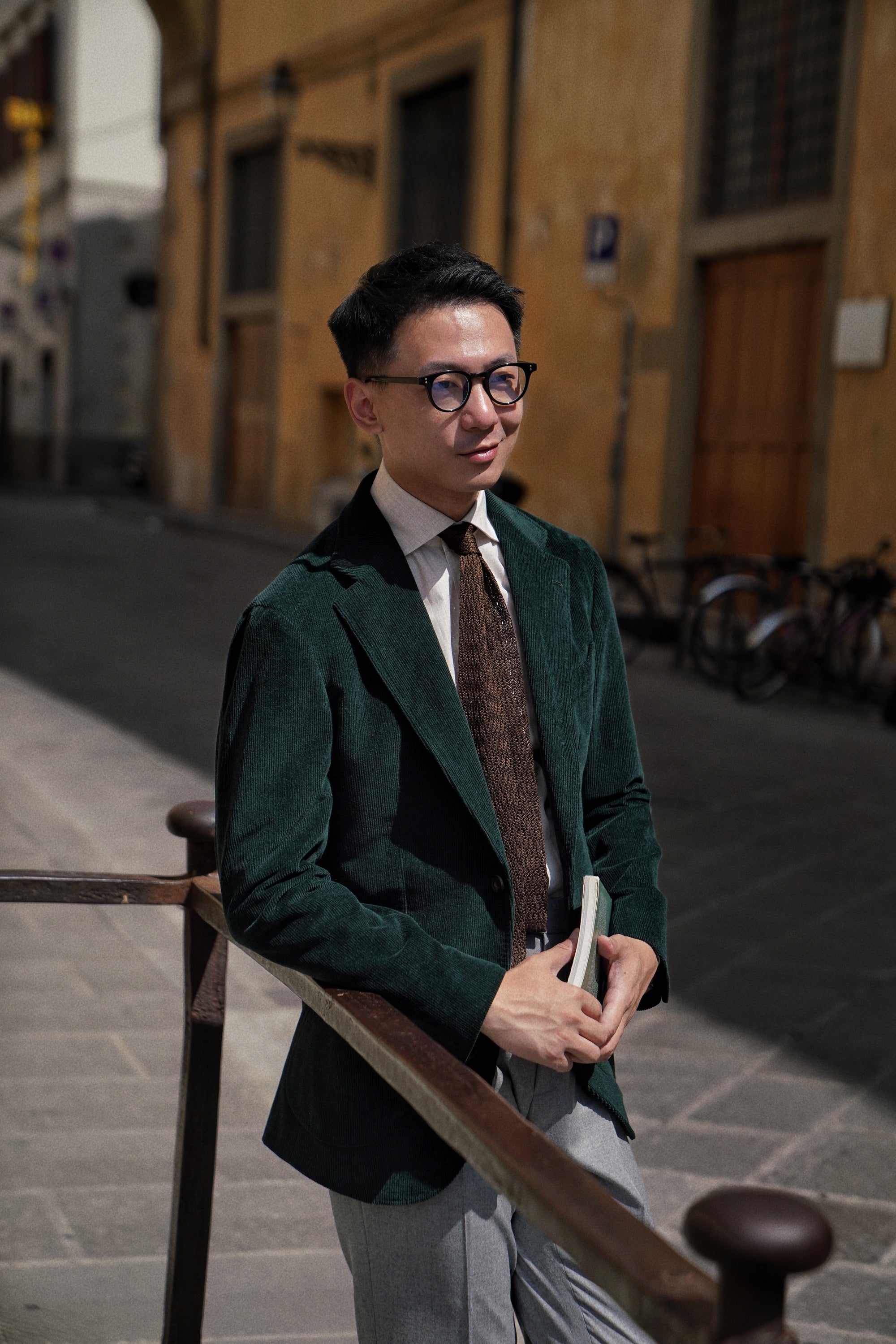 Dark Green Corduroy Jacket #62