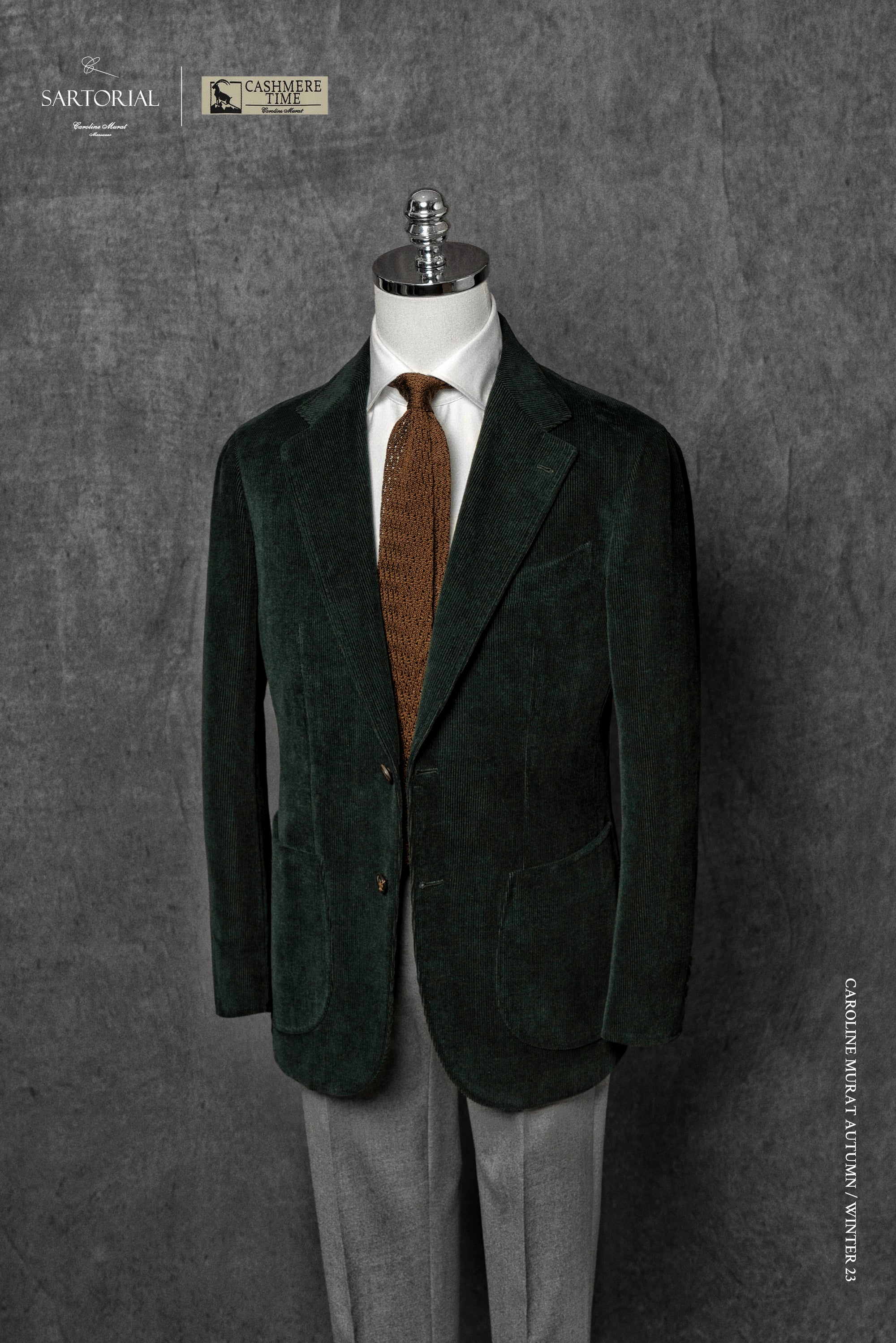 Dark Green Corduroy Jacket #62