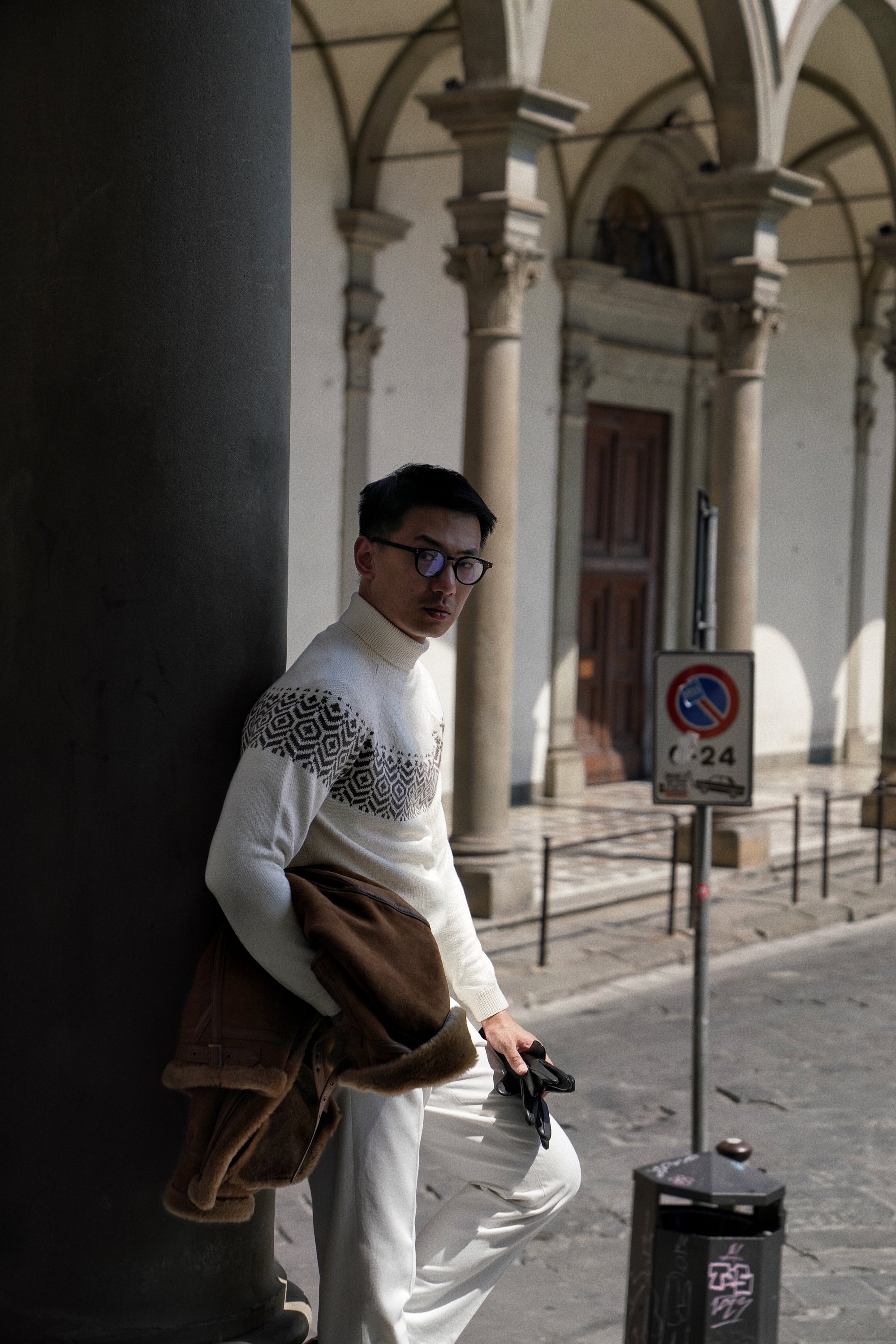 Fair Isle Roll Neck Jumper