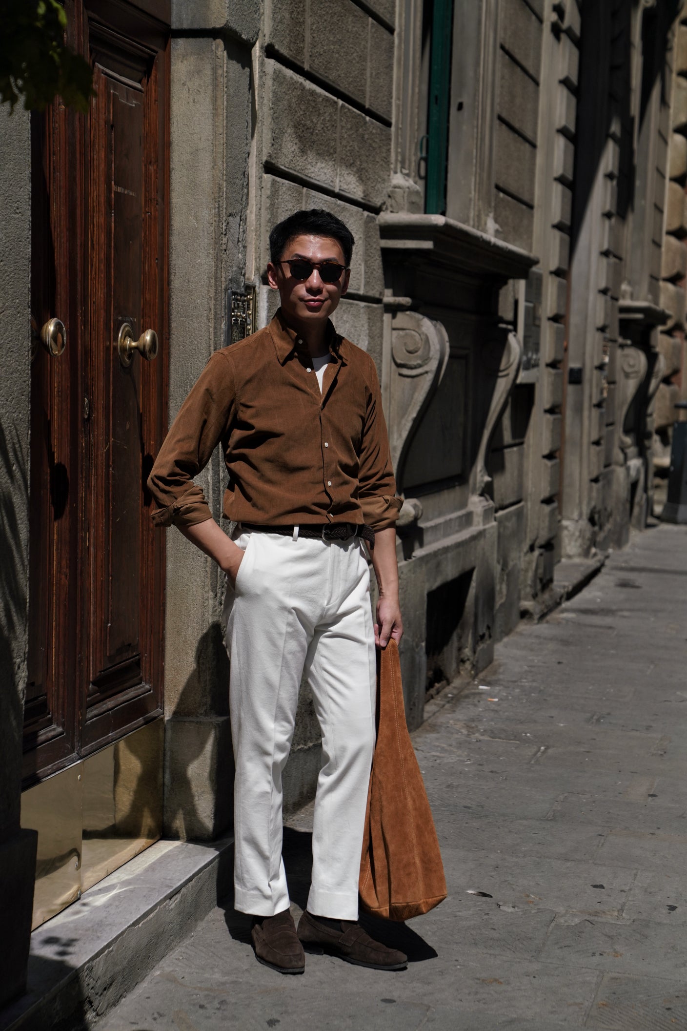 MTO Tobacco Corduroy Shirt