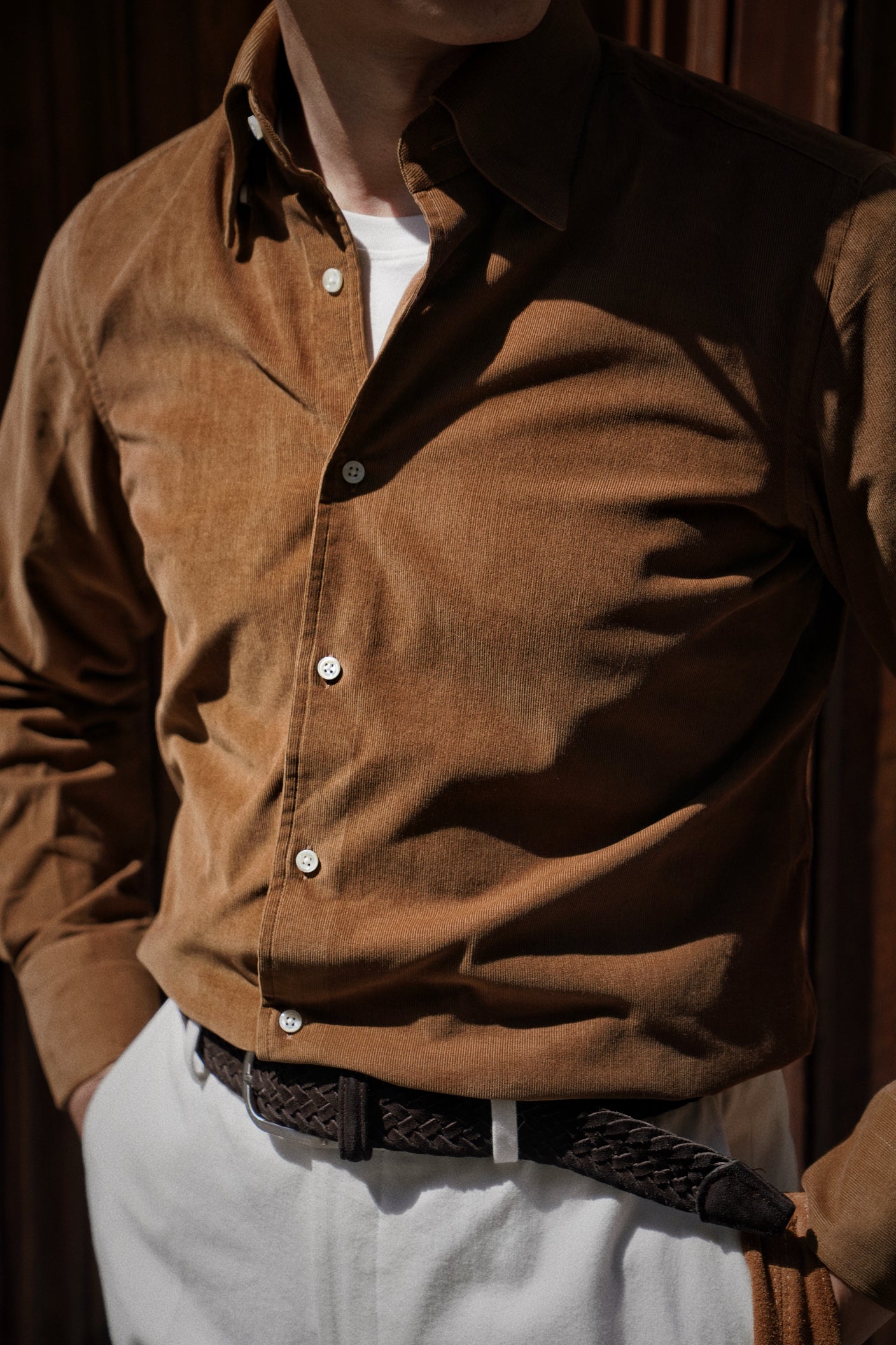 MTO Tobacco Corduroy Shirt