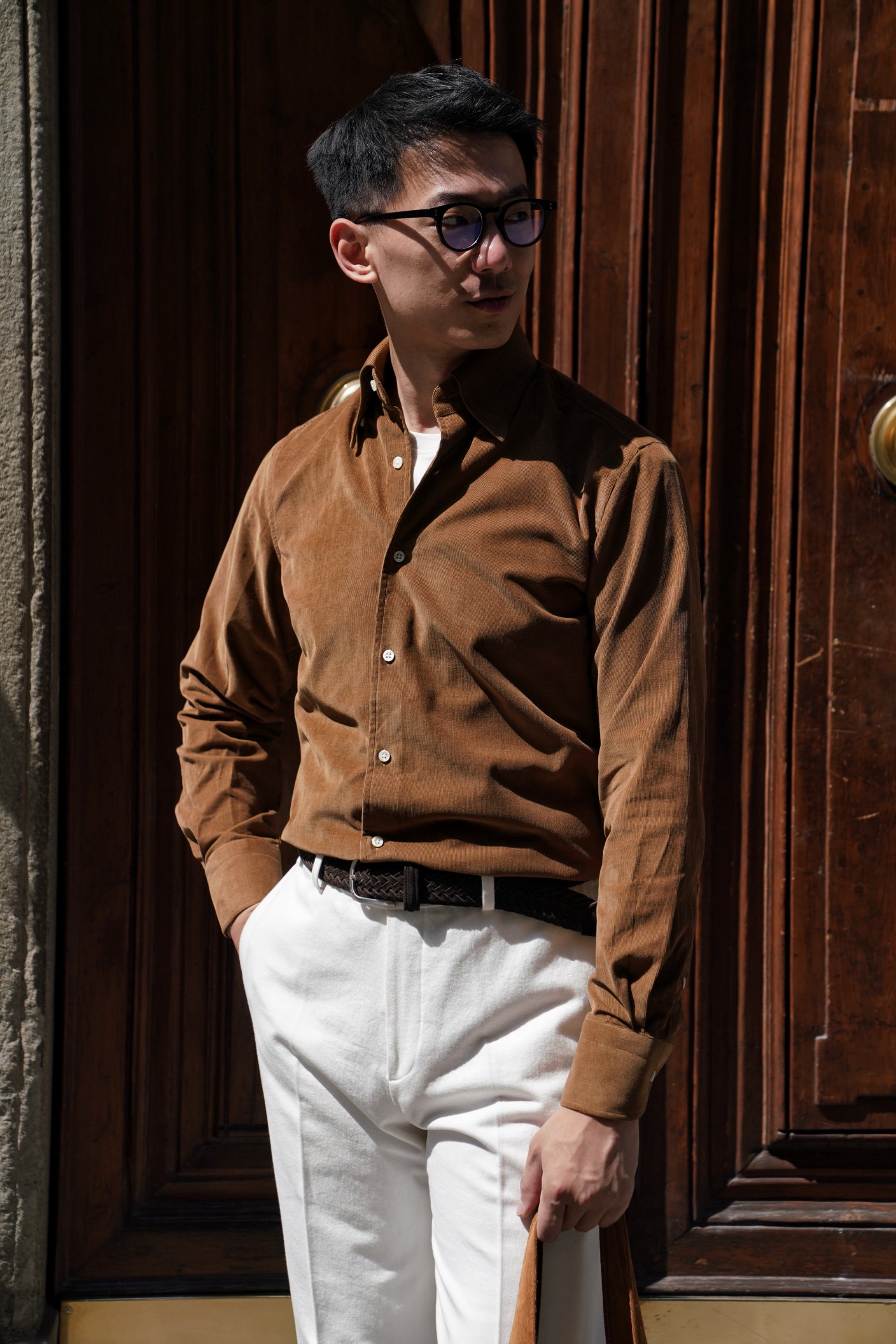 MTO Tobacco Corduroy Shirt