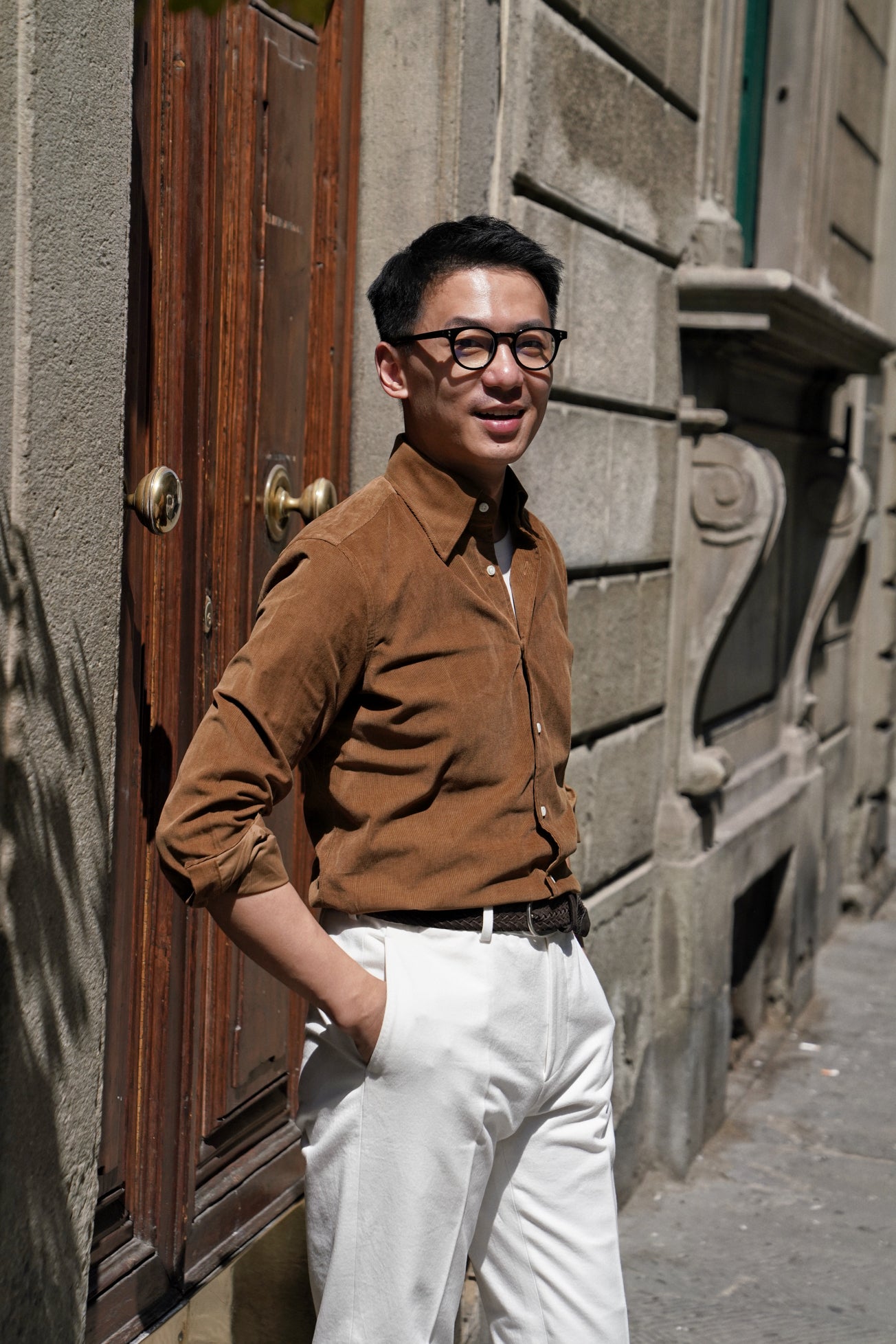 MTO Tobacco Corduroy Shirt