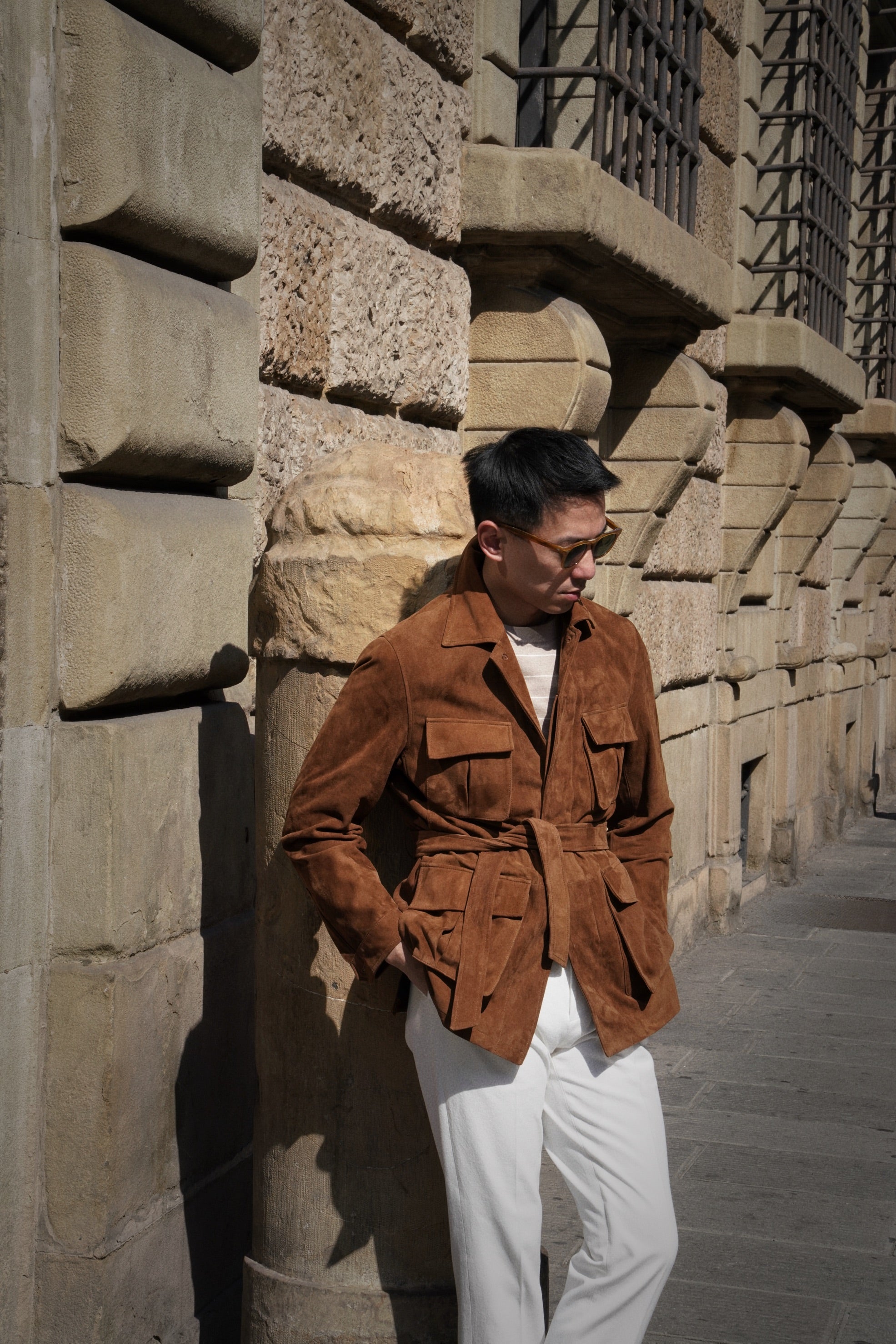 Tobacco Suede M42 Jacket
