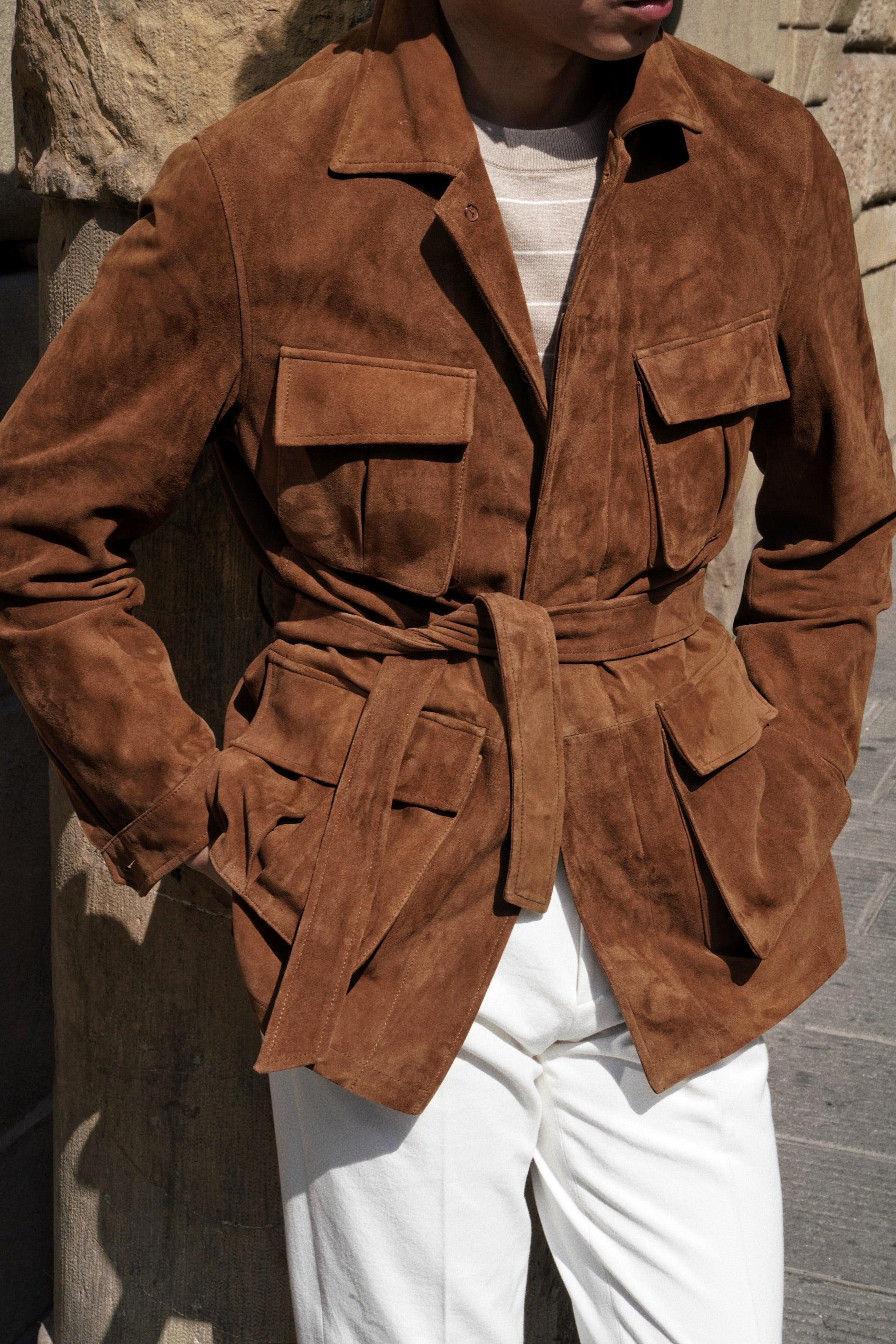 Tobacco Suede M42 Jacket
