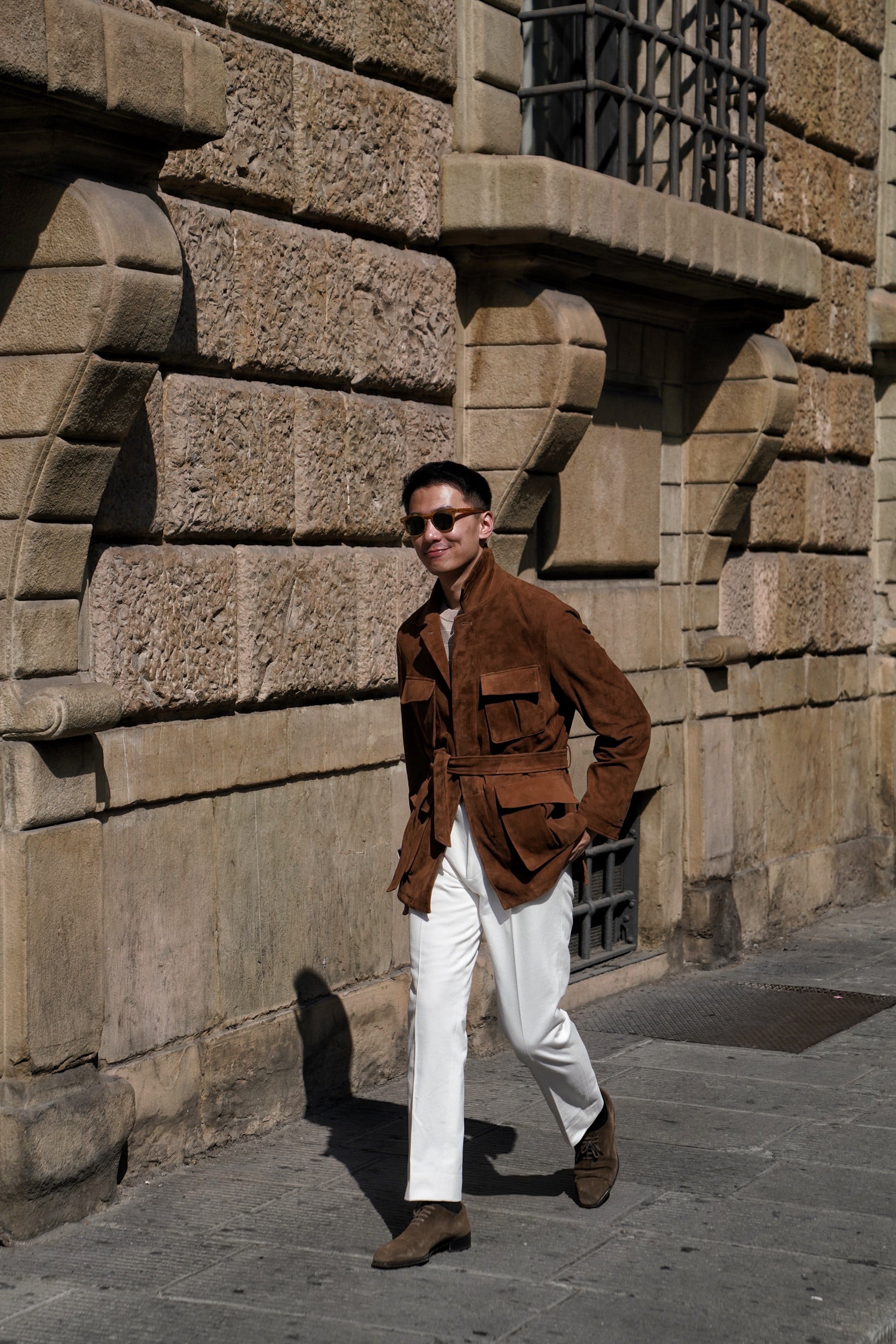 Tobacco Suede M42 Jacket