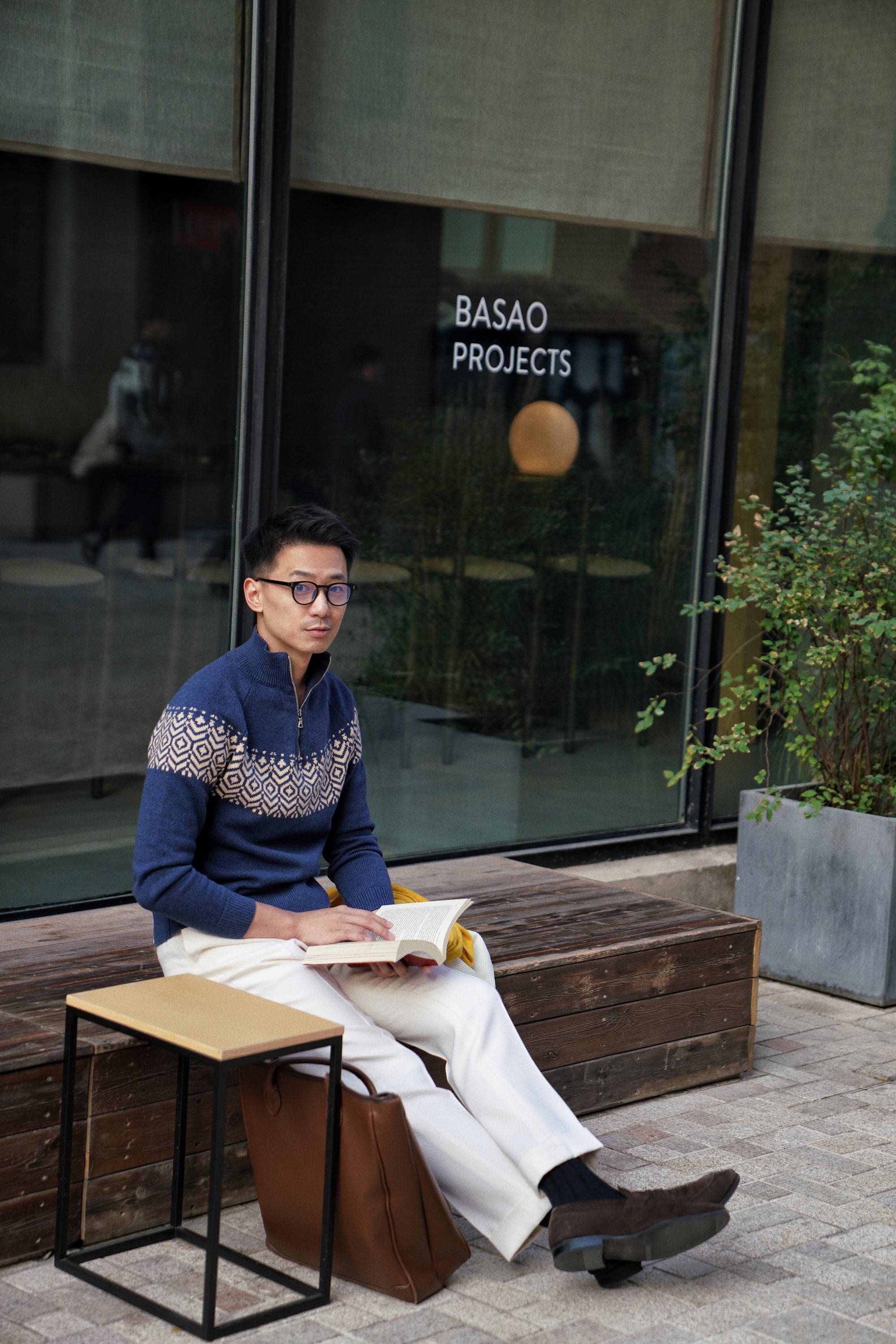 Fair Isle Half Zip Jumper