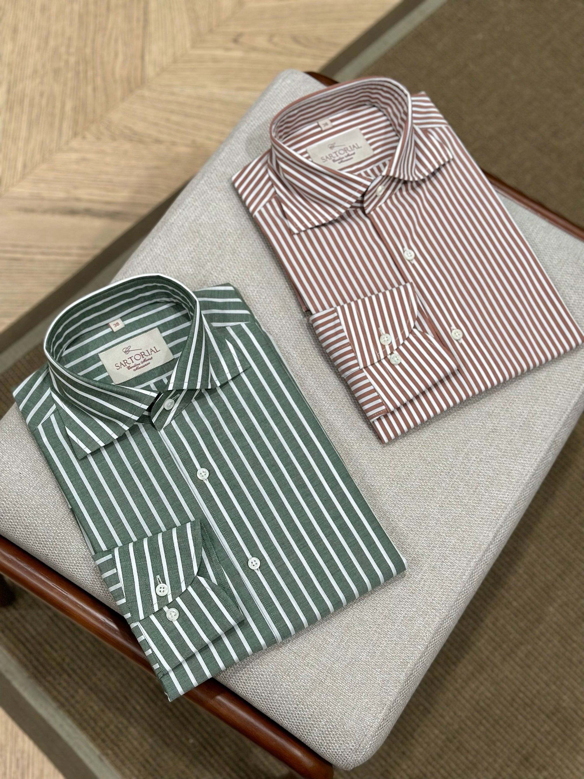 MTO Stripe Cotton Shirt