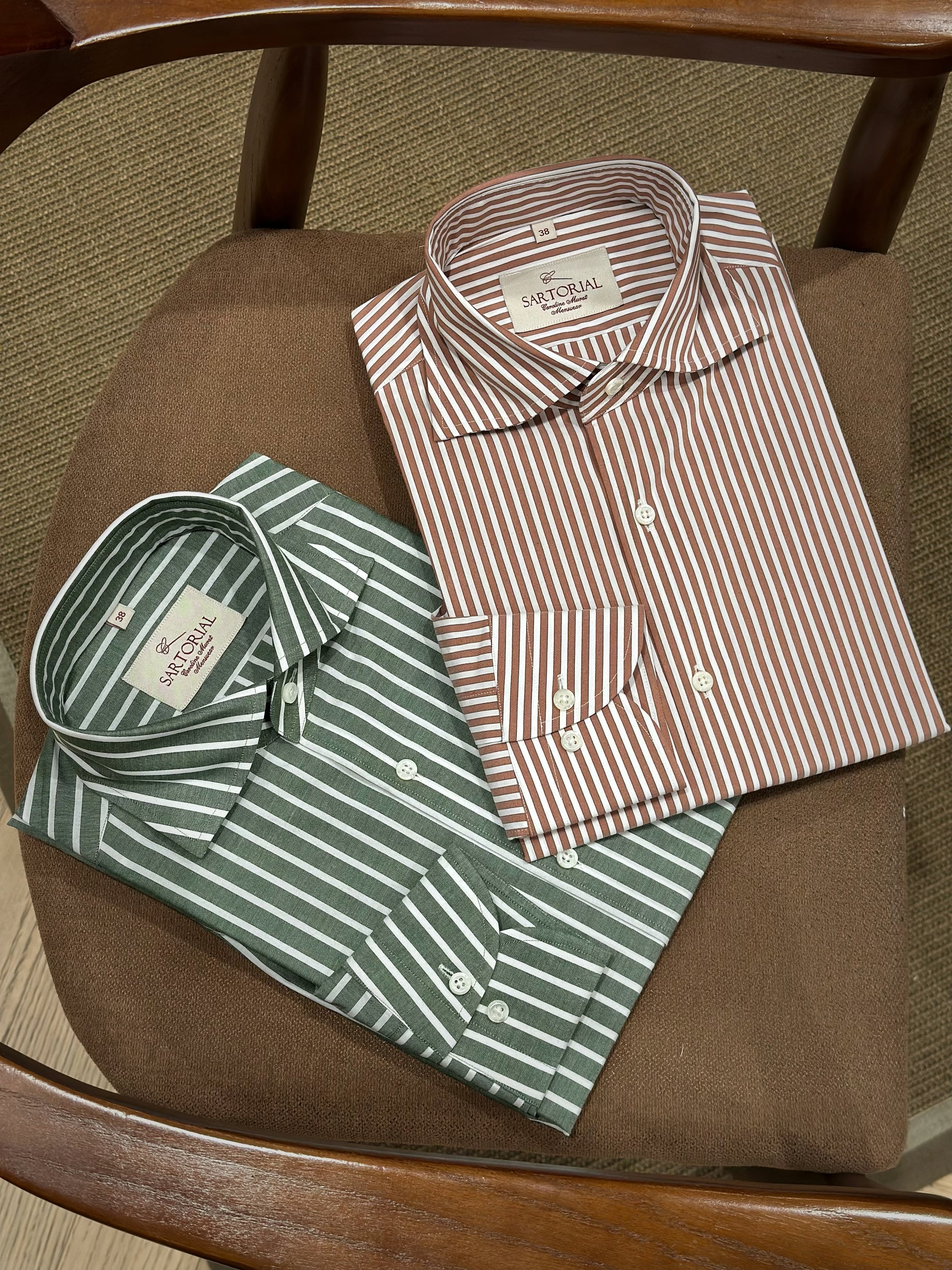 MTO Stripe Cotton Shirt