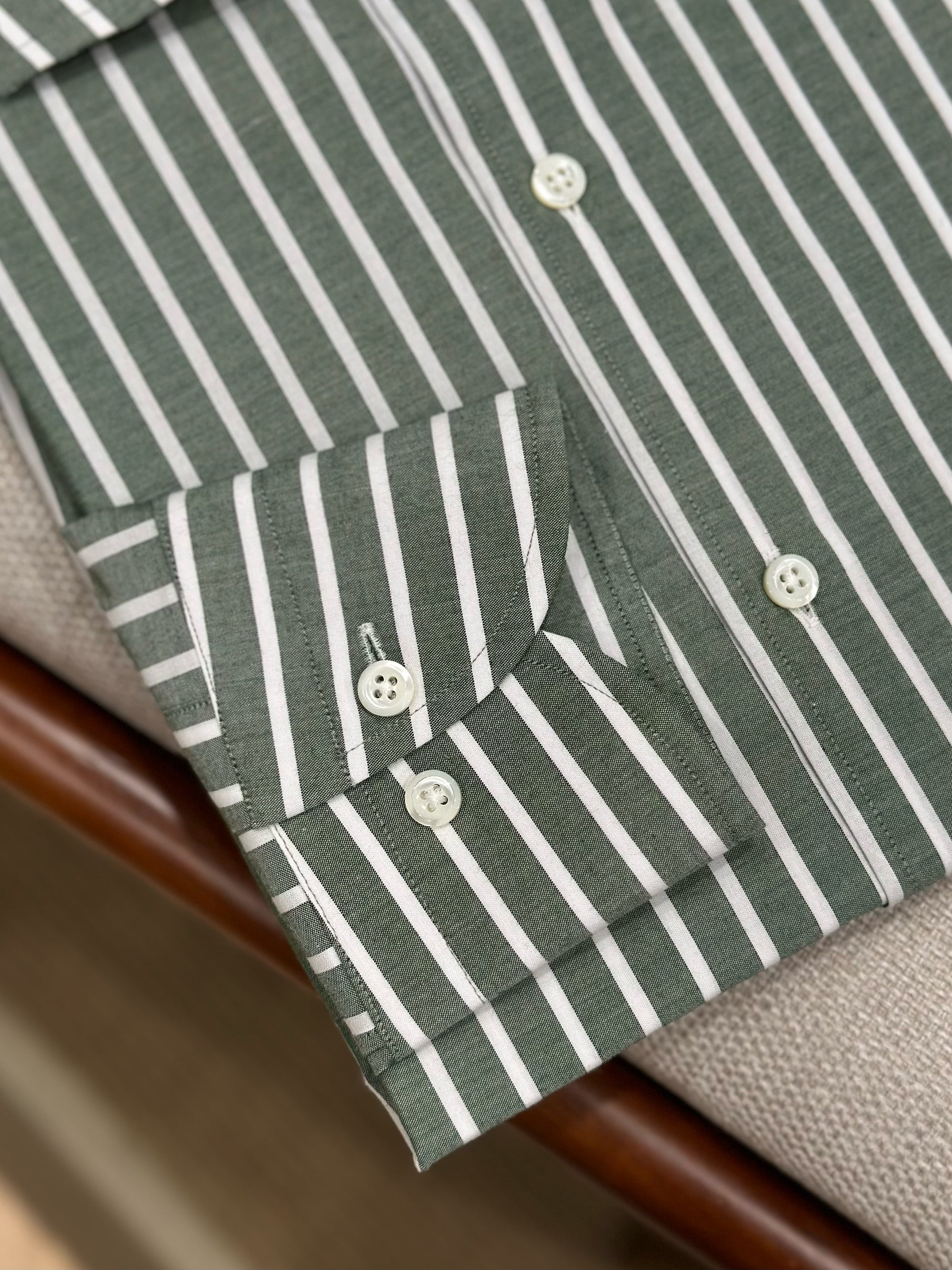 MTO Stripe Cotton Shirt