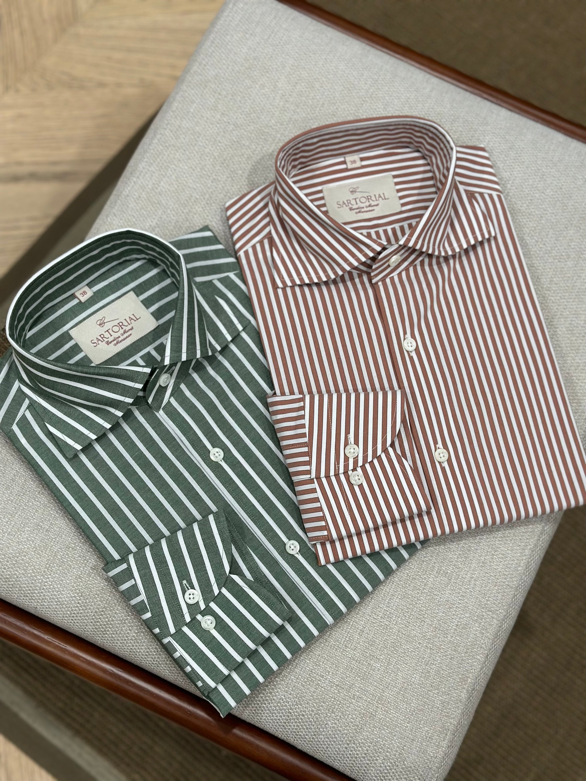 MTO Stripe Cotton Shirt