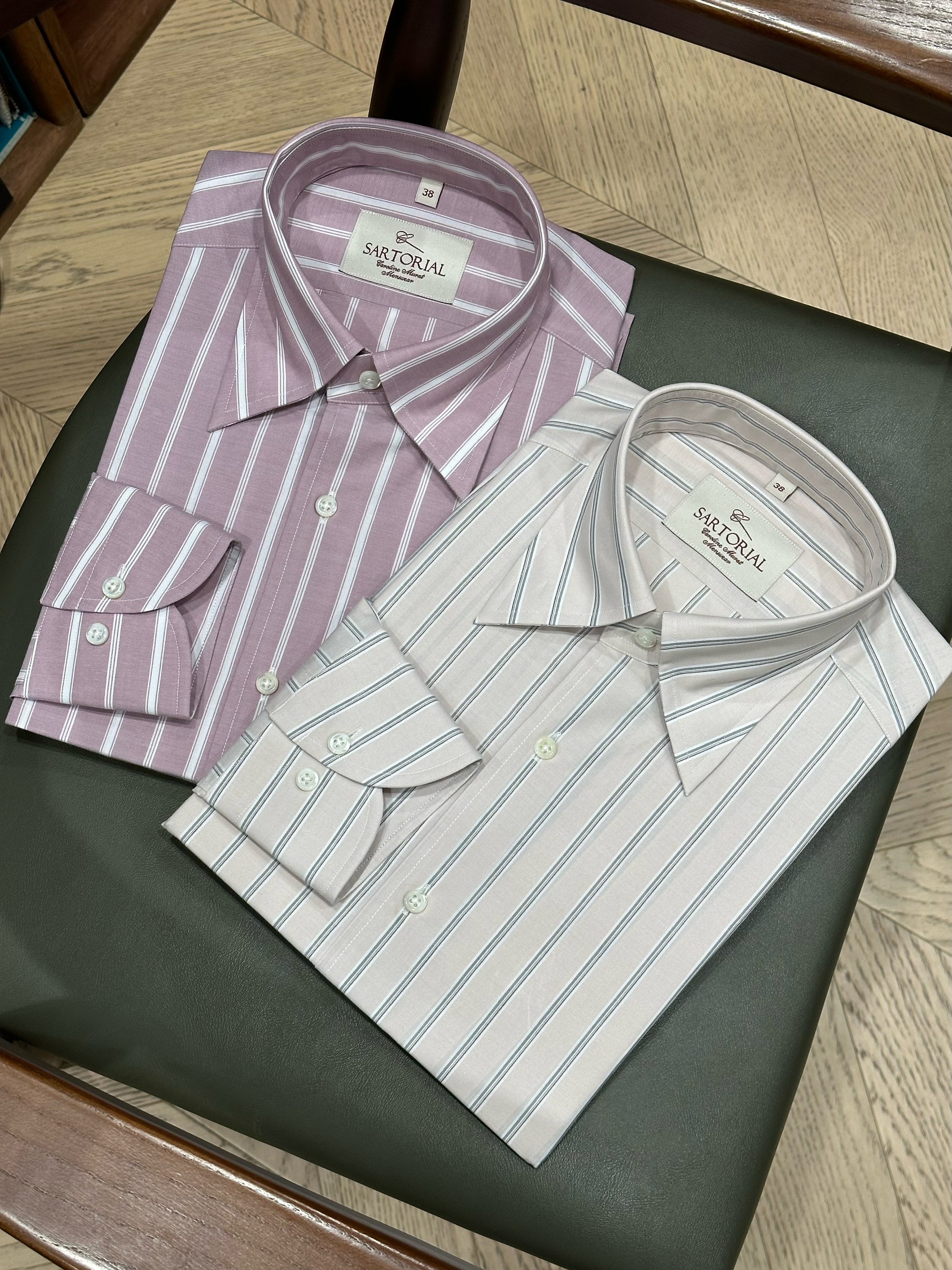 MTO Stripe Cotton Shirt