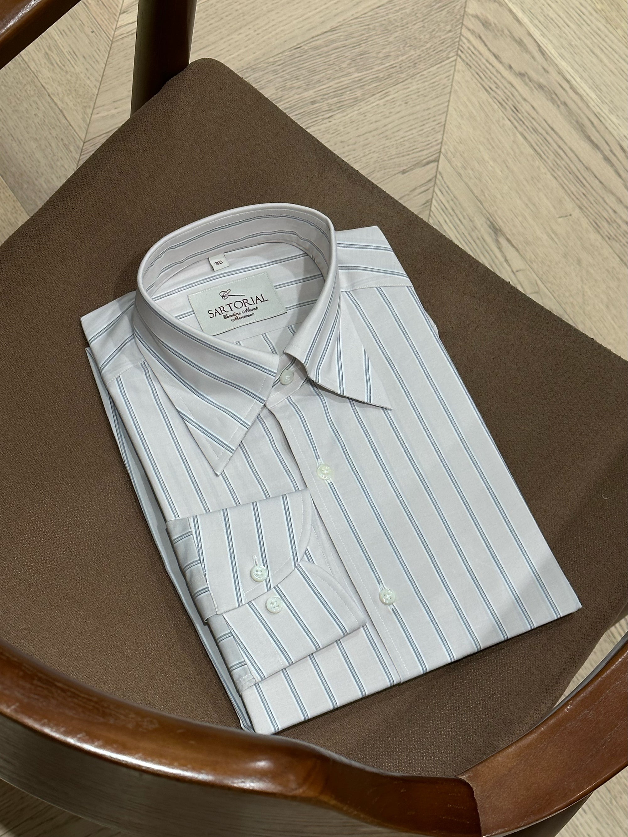 MTO Stripe Cotton Shirt