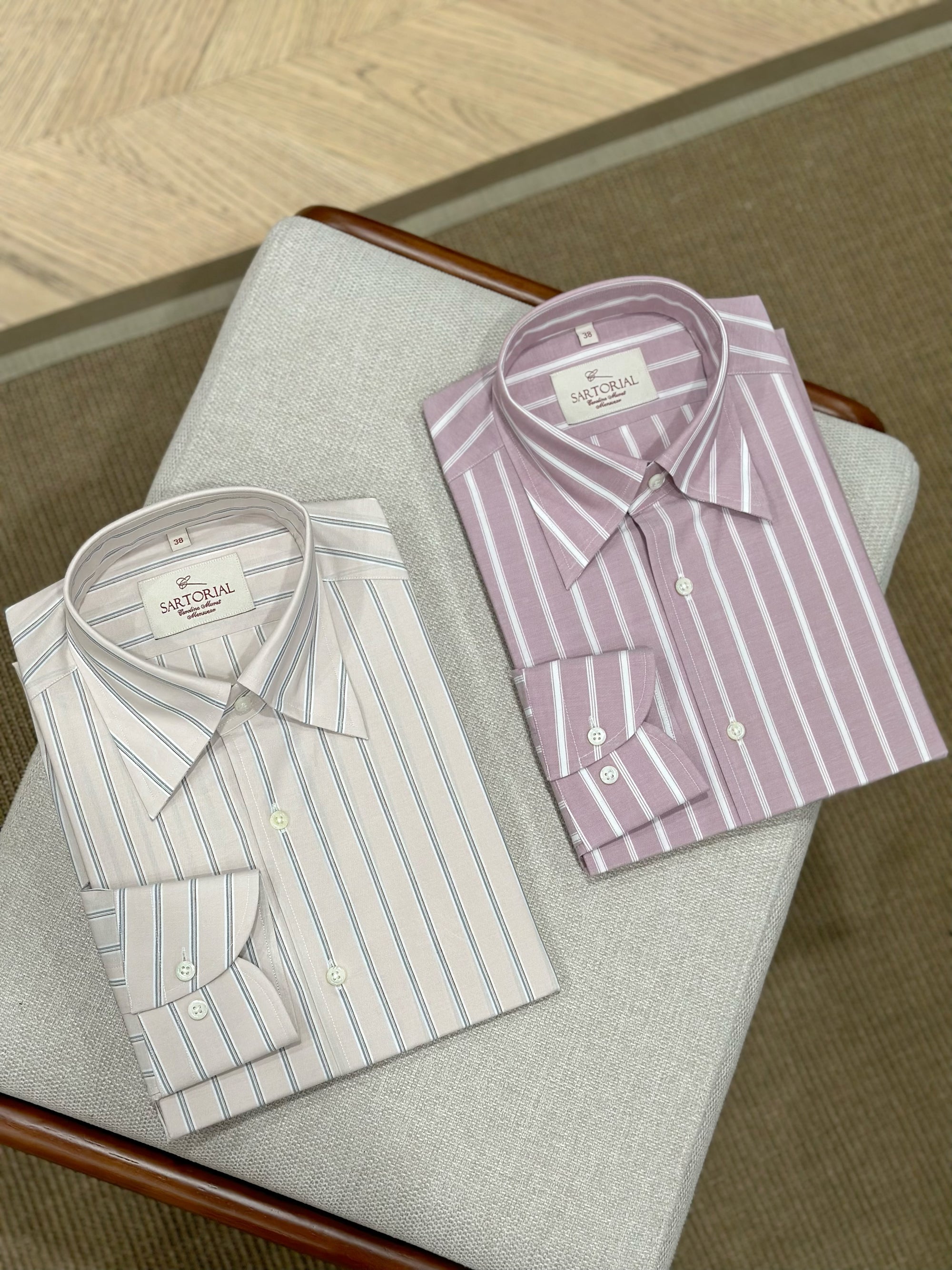 MTO Stripe Cotton Shirt
