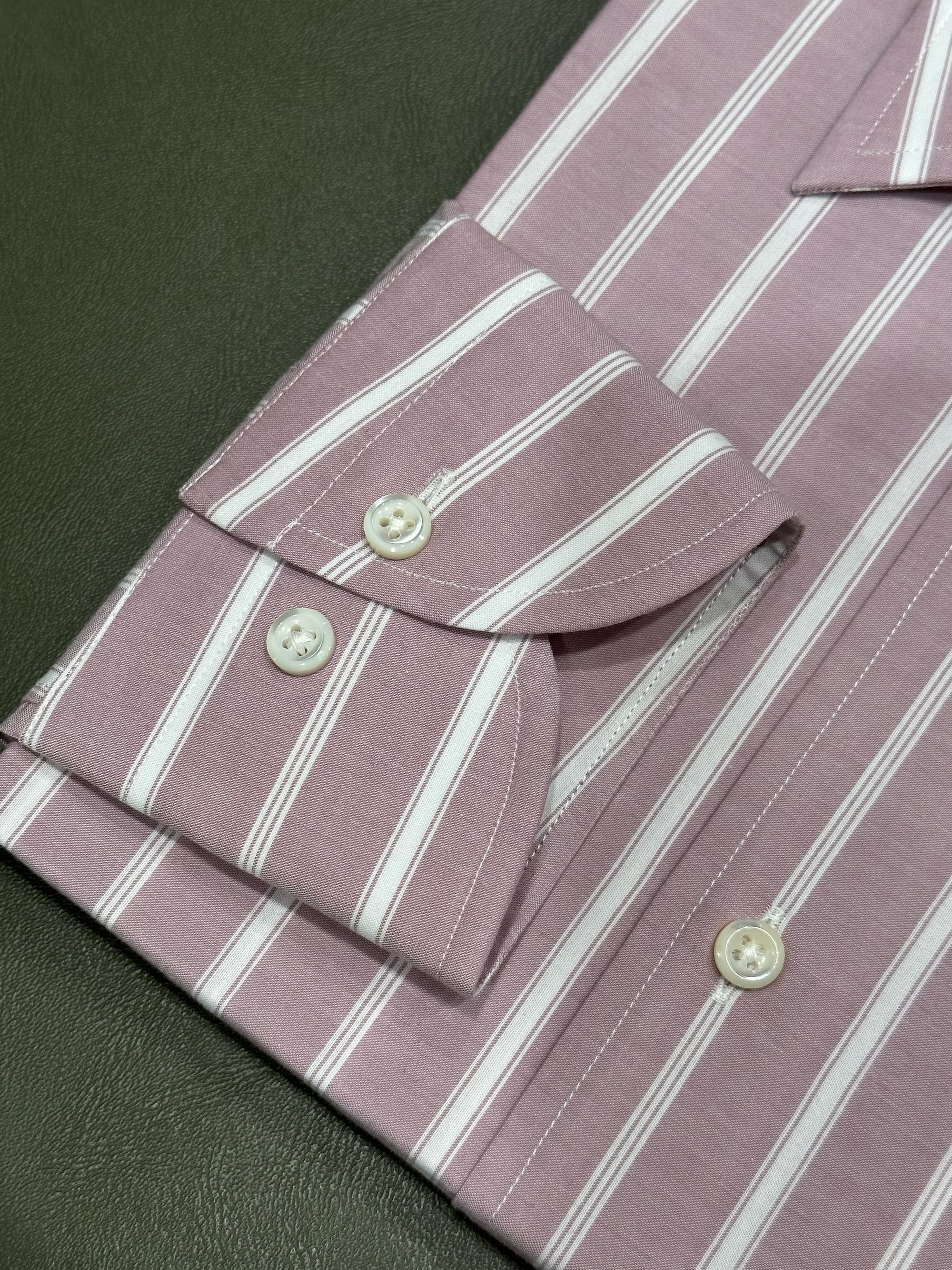 MTO Stripe Cotton Shirt