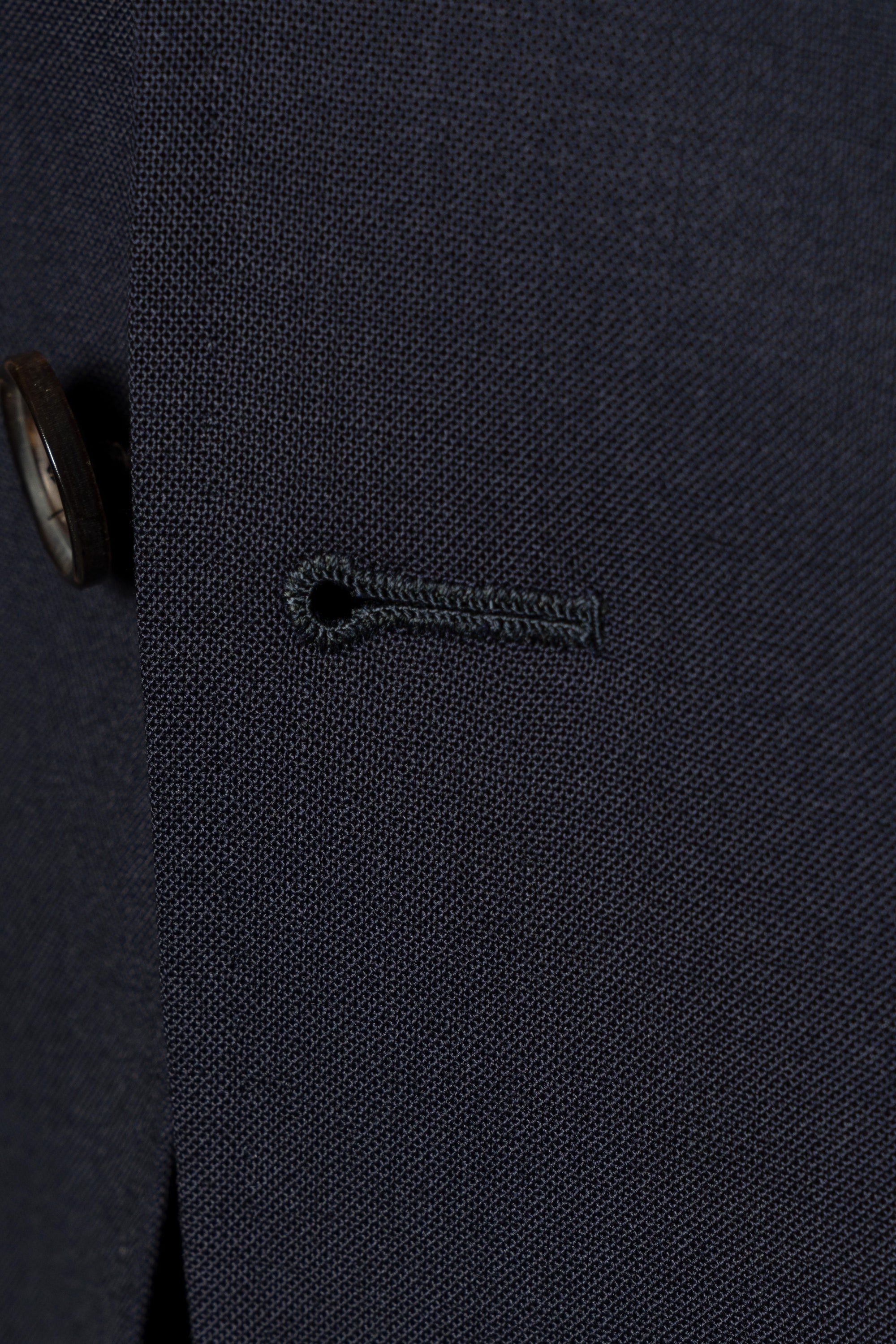 Navy High Twist Suit #148