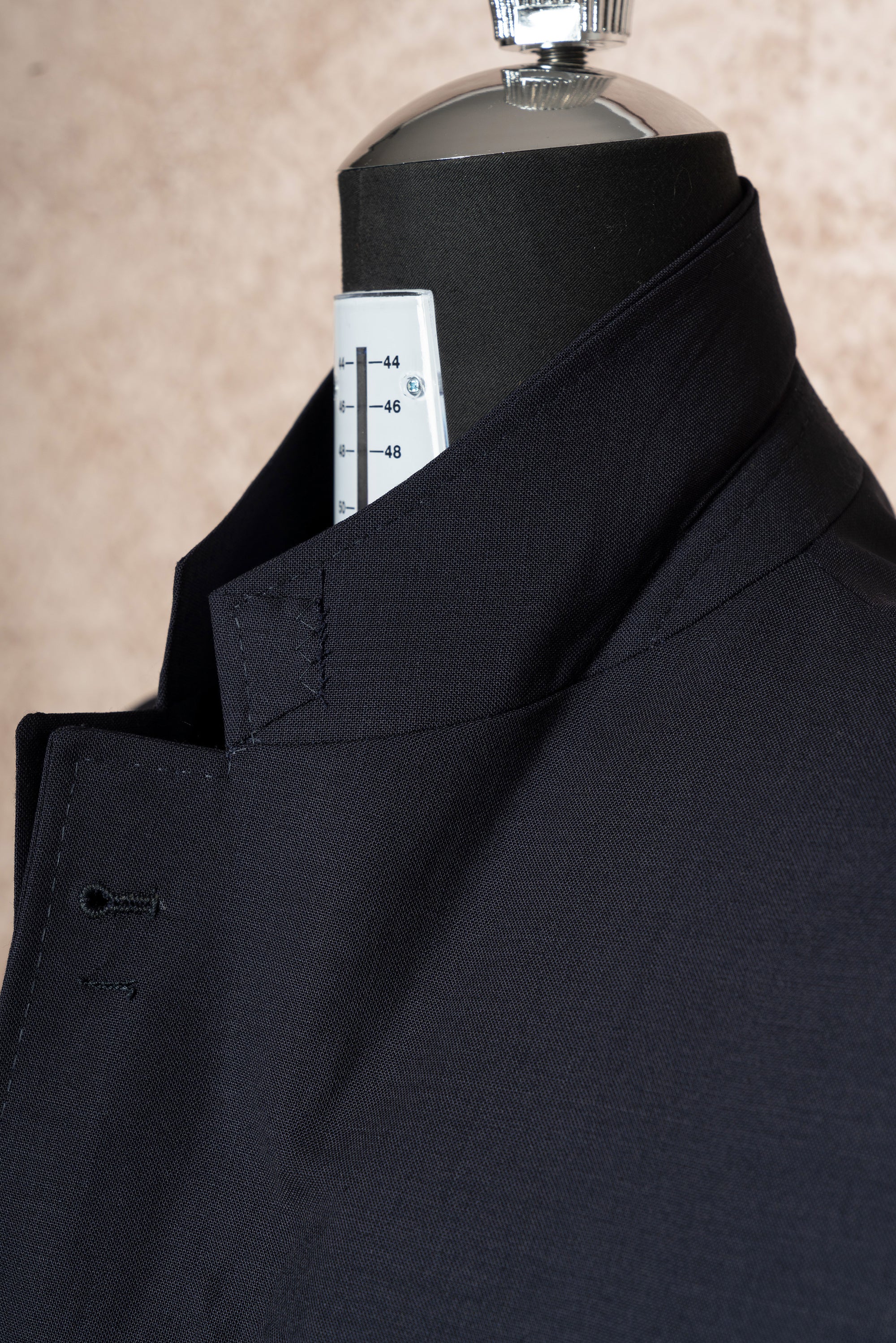 Navy High Twist Suit #148