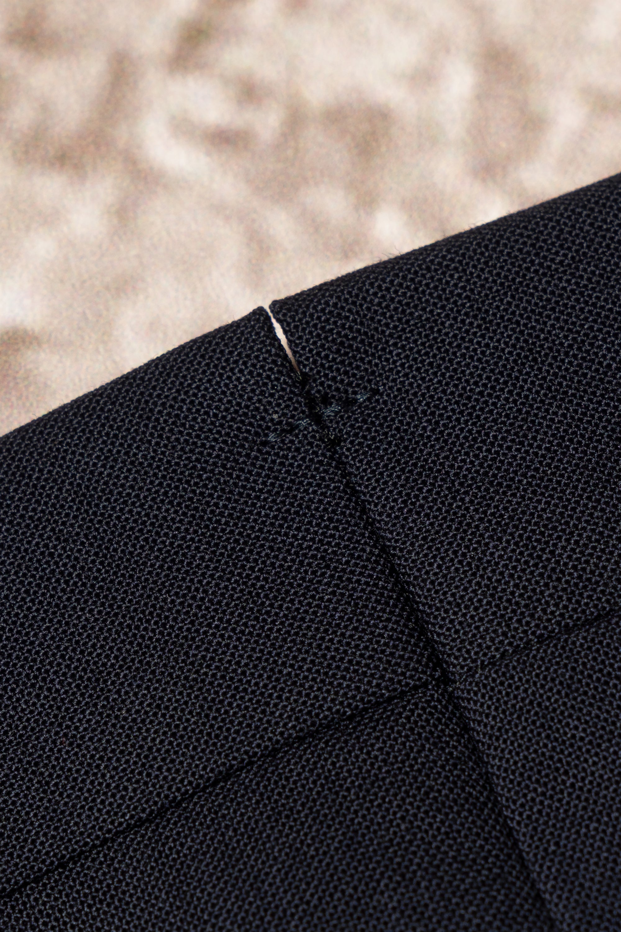 Navy High Twist Suit #148