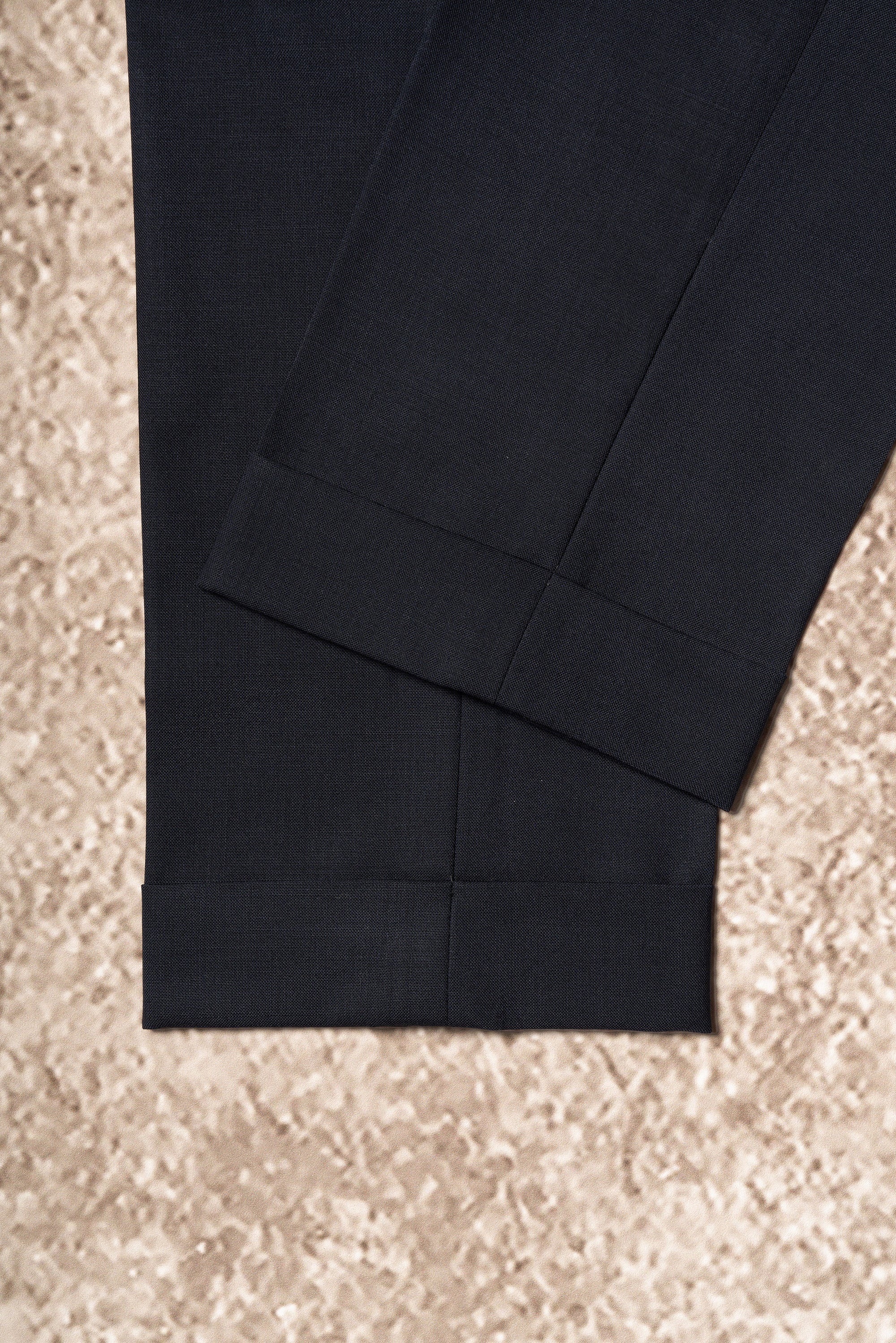Navy High Twist Suit #148
