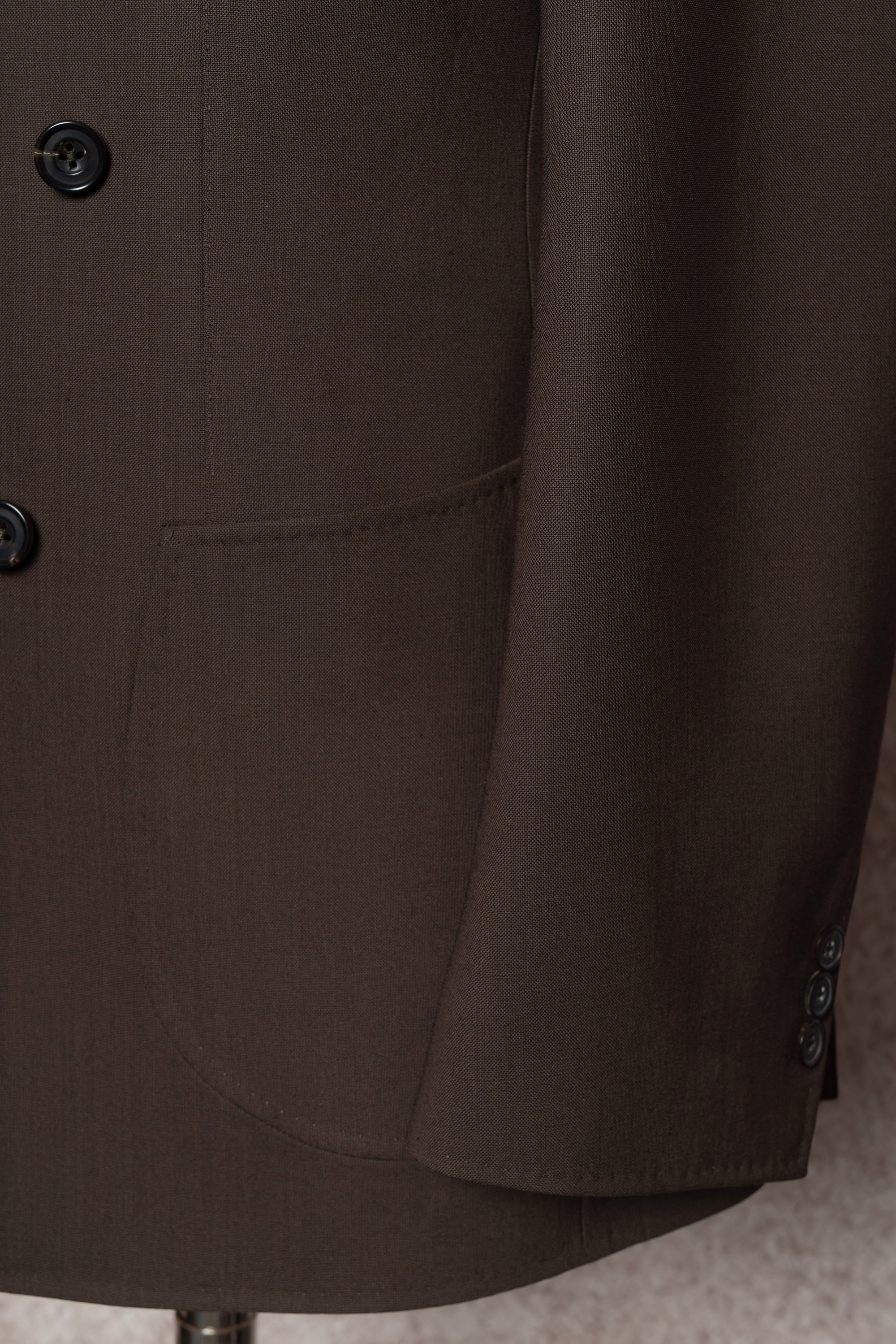 Chocolate High Twist Suit #146