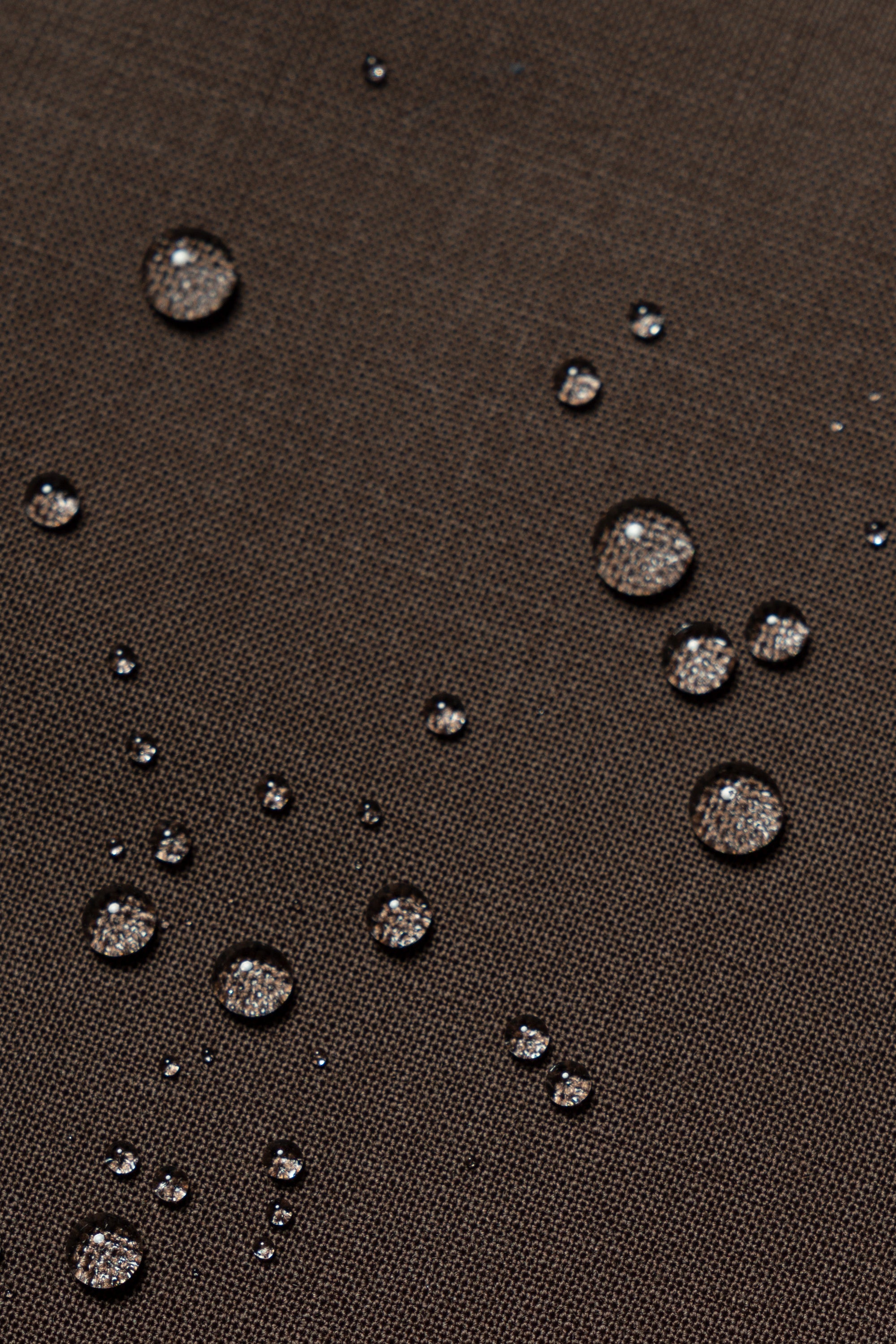 Chocolate High Twist Wool Trousers #146