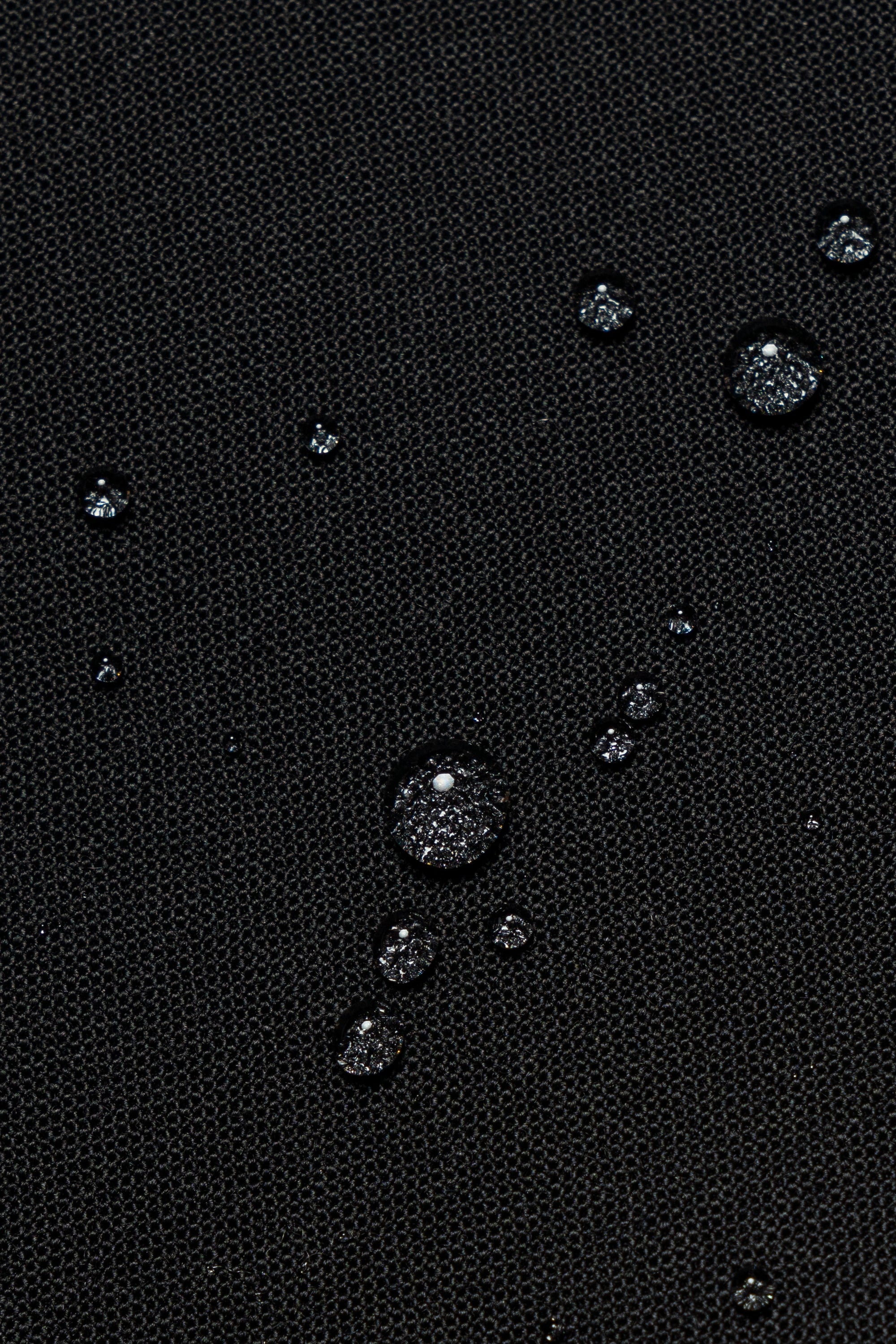 Black High Twist Wool Trousers #144