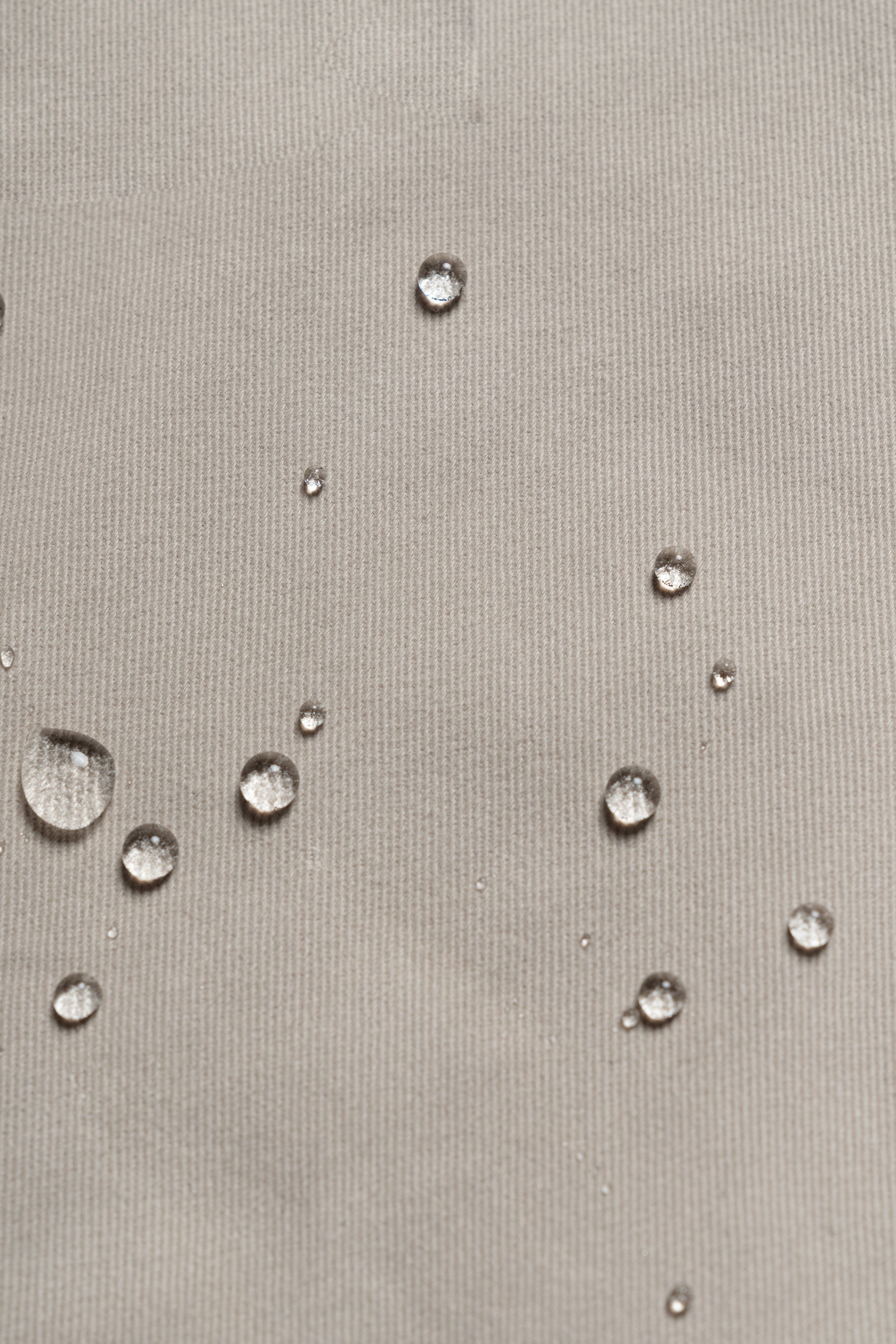 Stone Cotton Raincoat