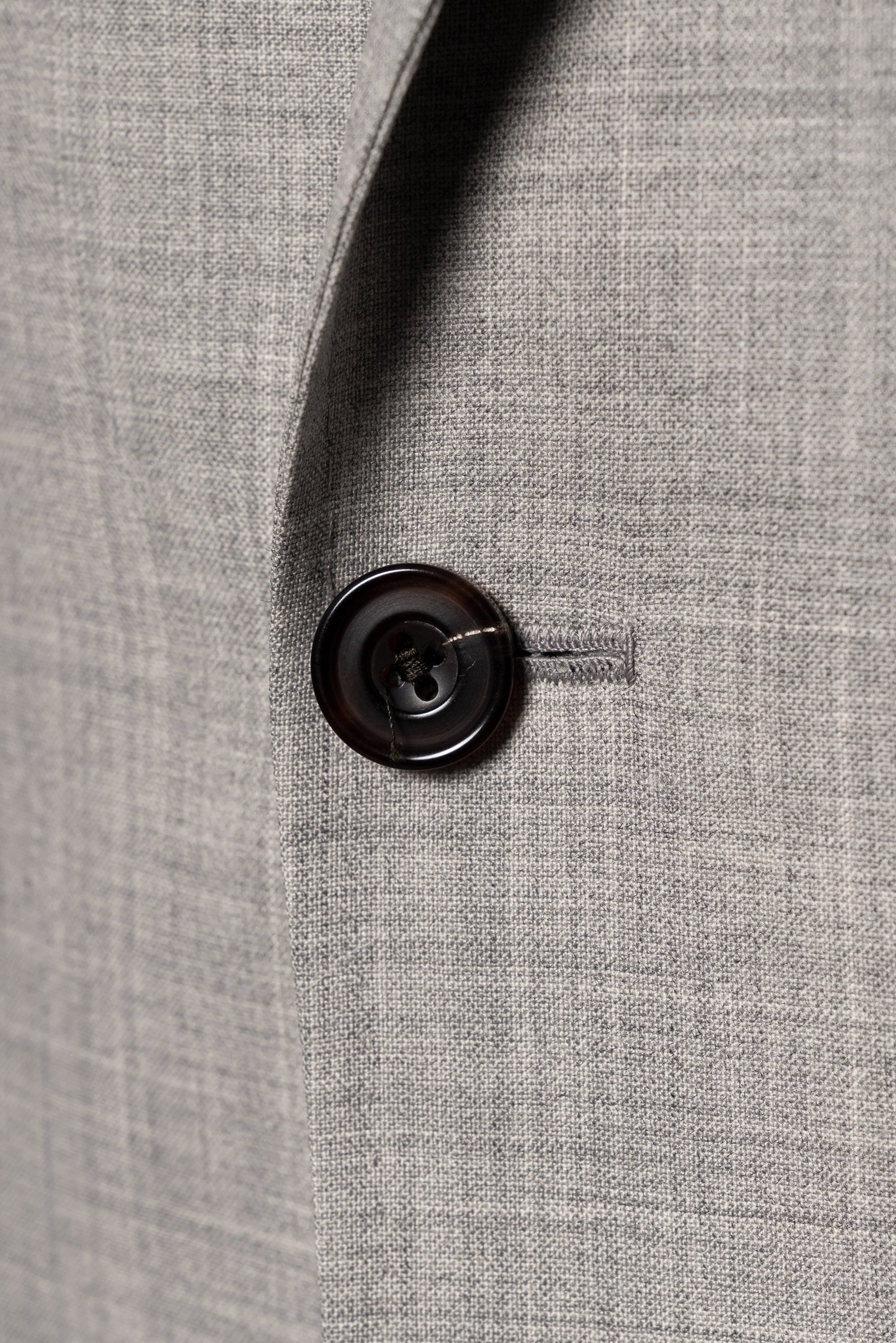 Grey High Twist Wool Suit #143