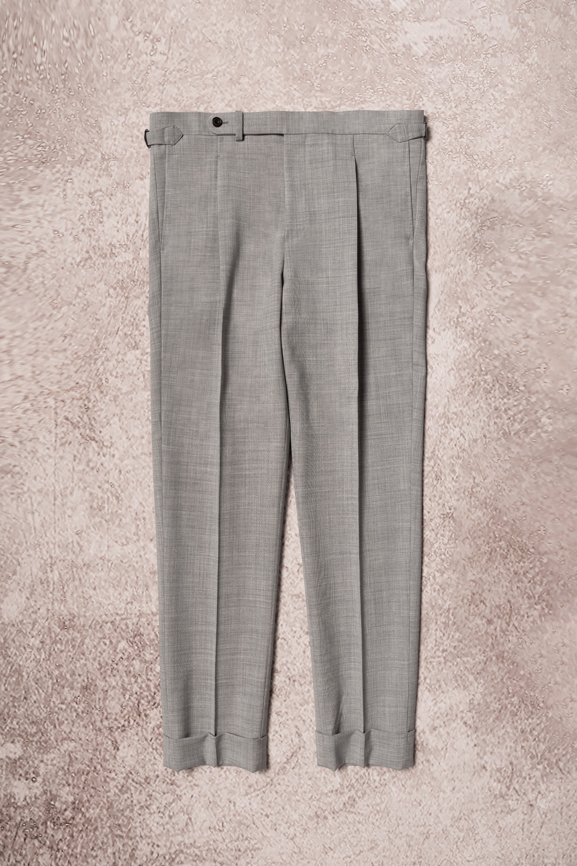 Grey High Twist Wool Suit #143
