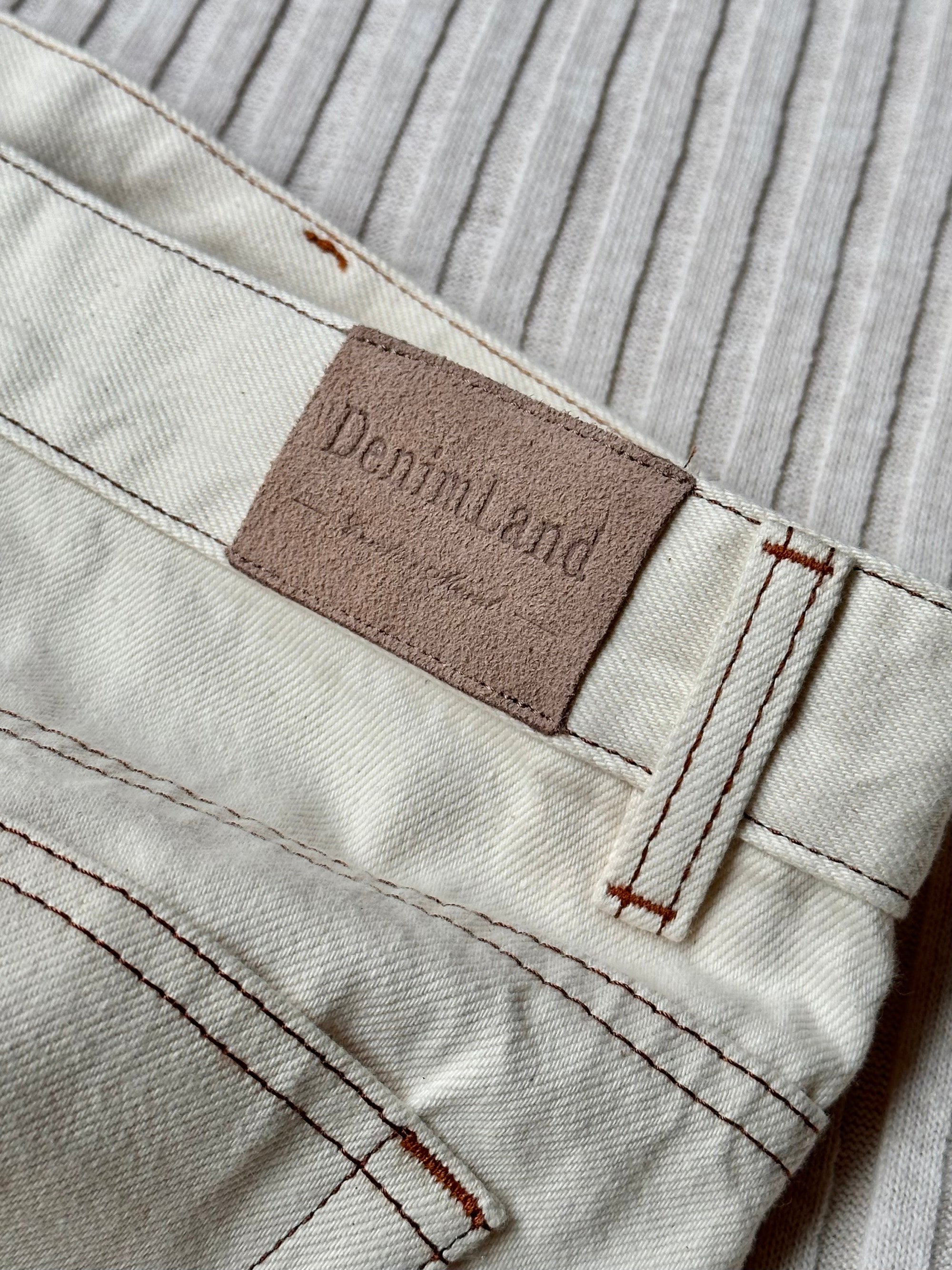 Ivory Classic Five Pocket Jeans