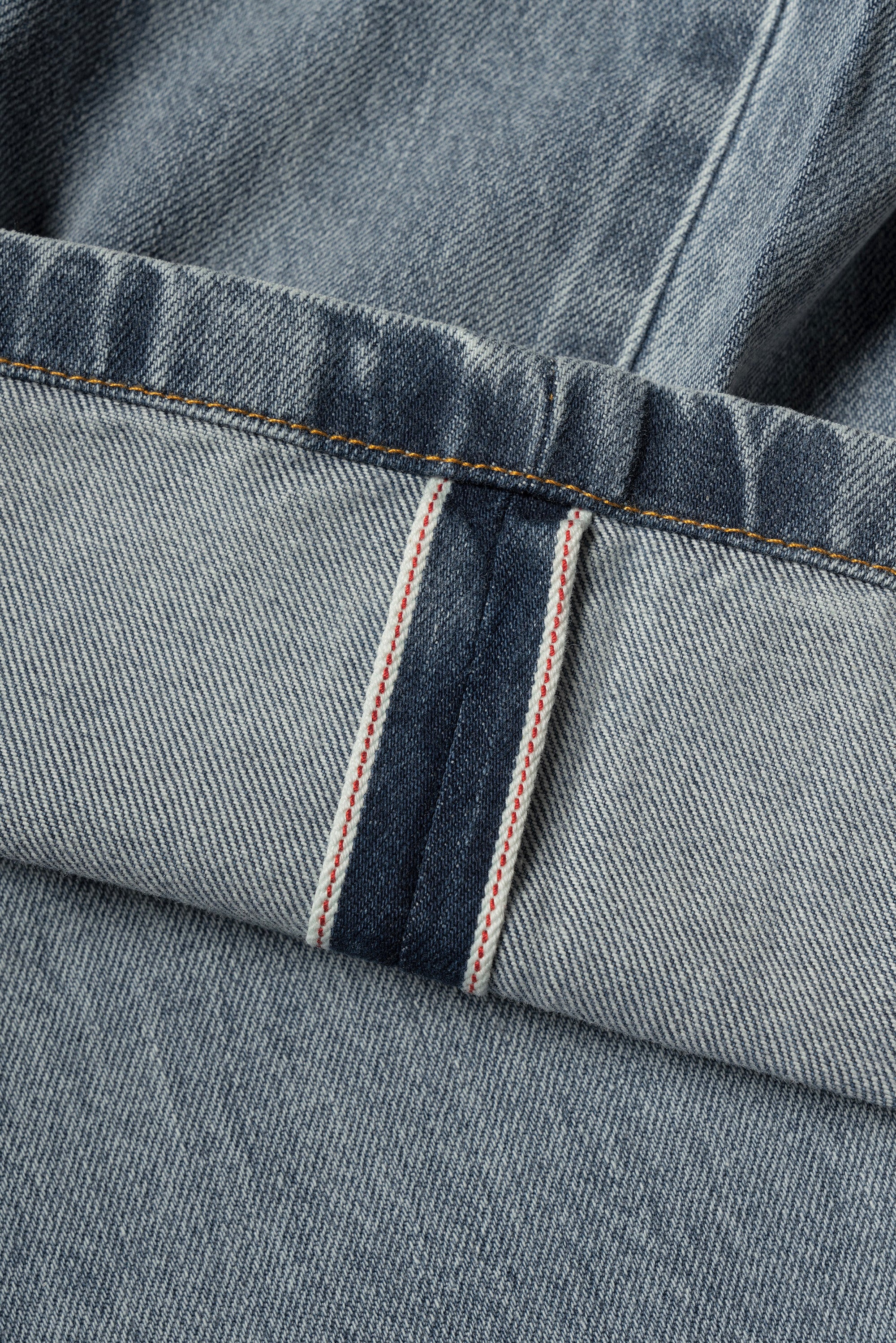 Washed Classic Five Pocket Jeans