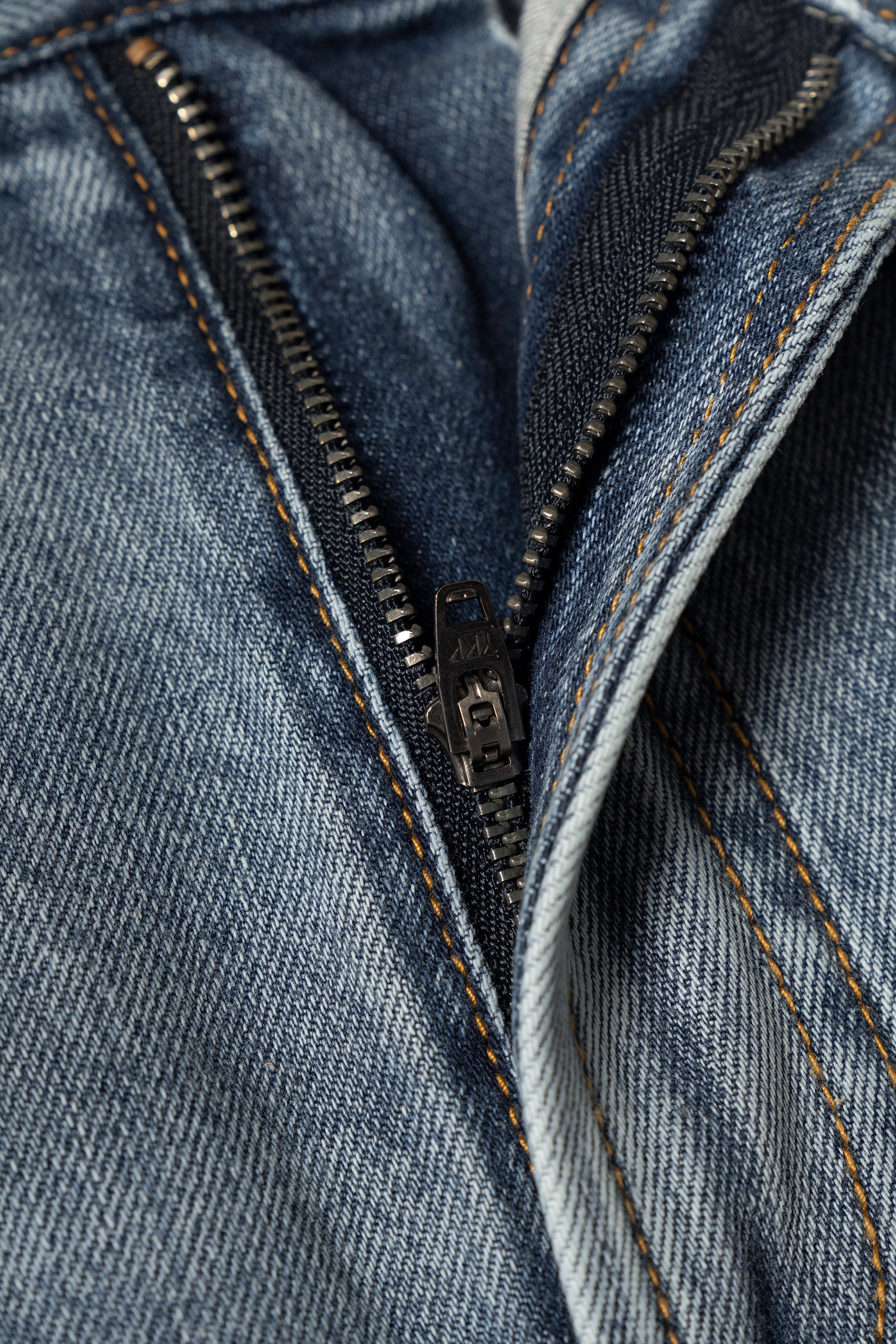 Washed Classic Five Pocket Jeans