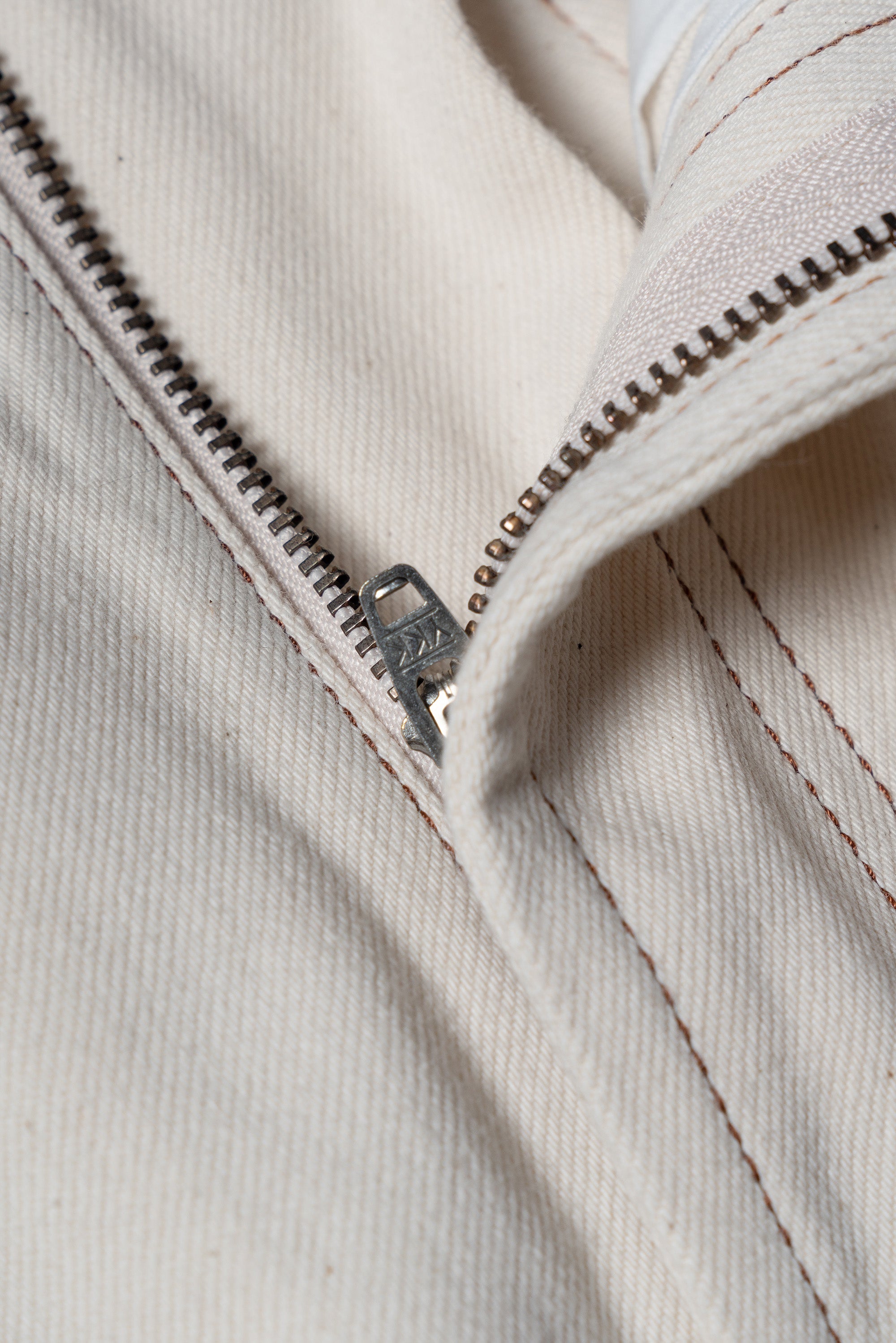 Ivory Classic Five Pocket Jeans