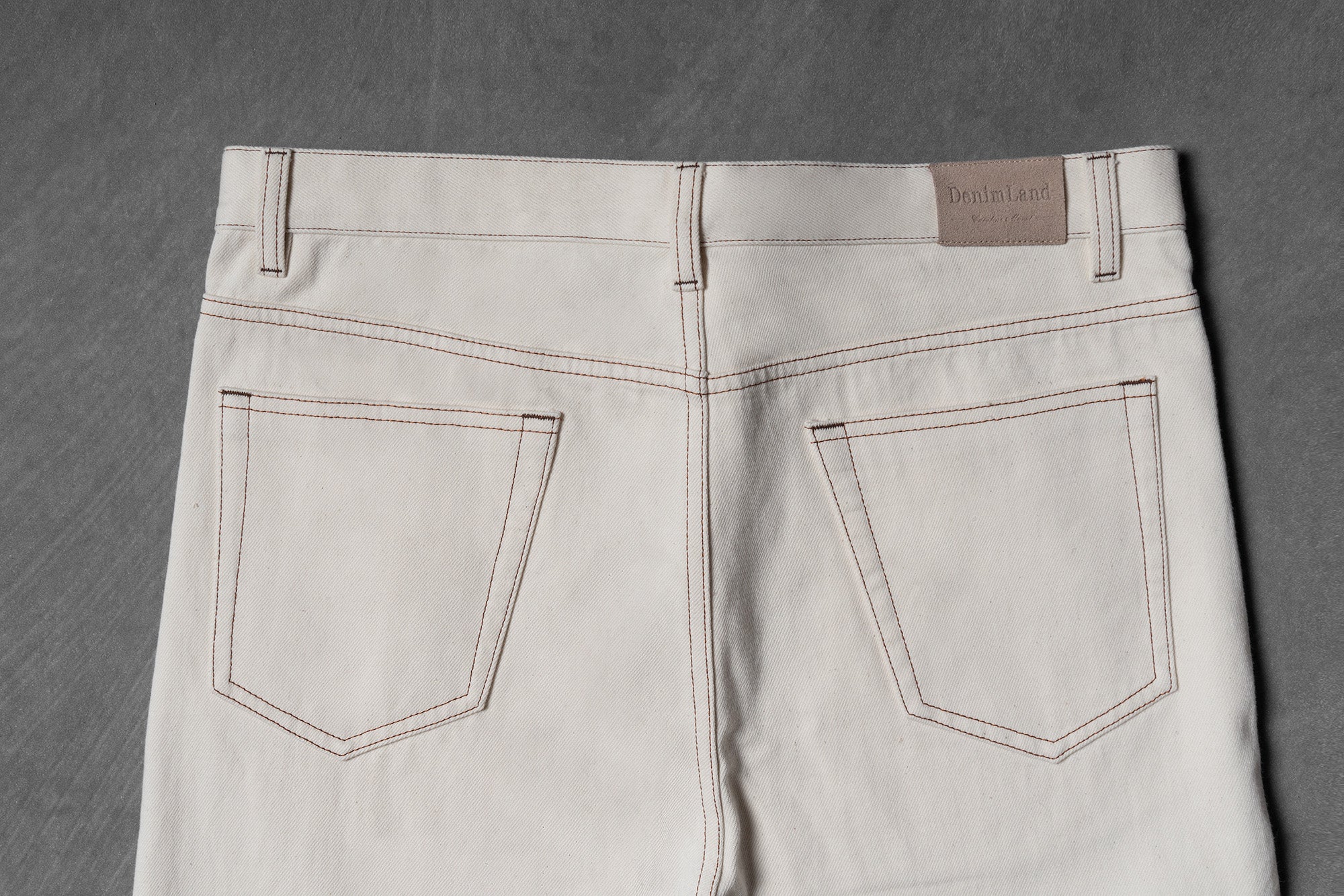 Ivory Classic Five Pocket Jeans