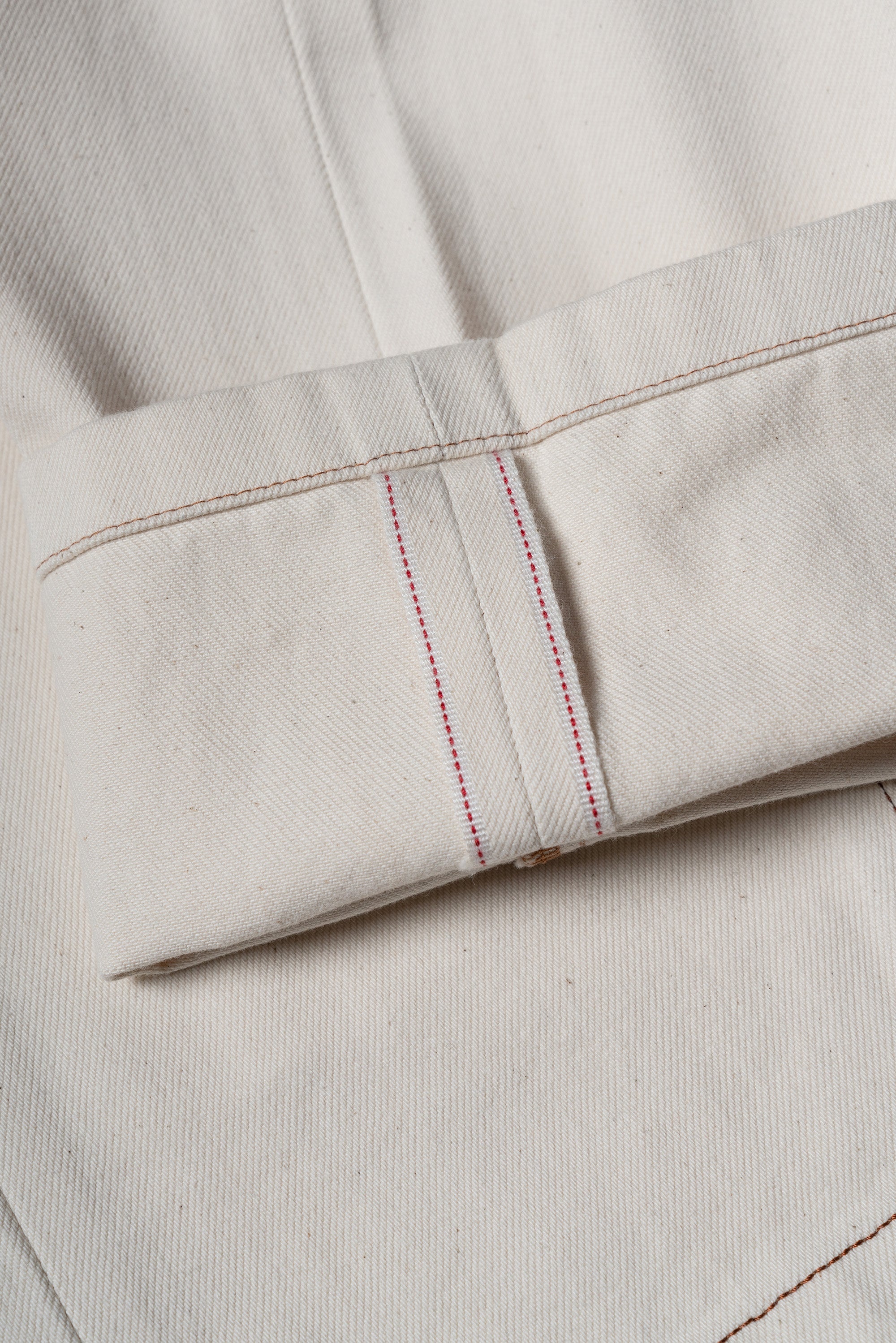 Ivory Classic Five Pocket Jeans