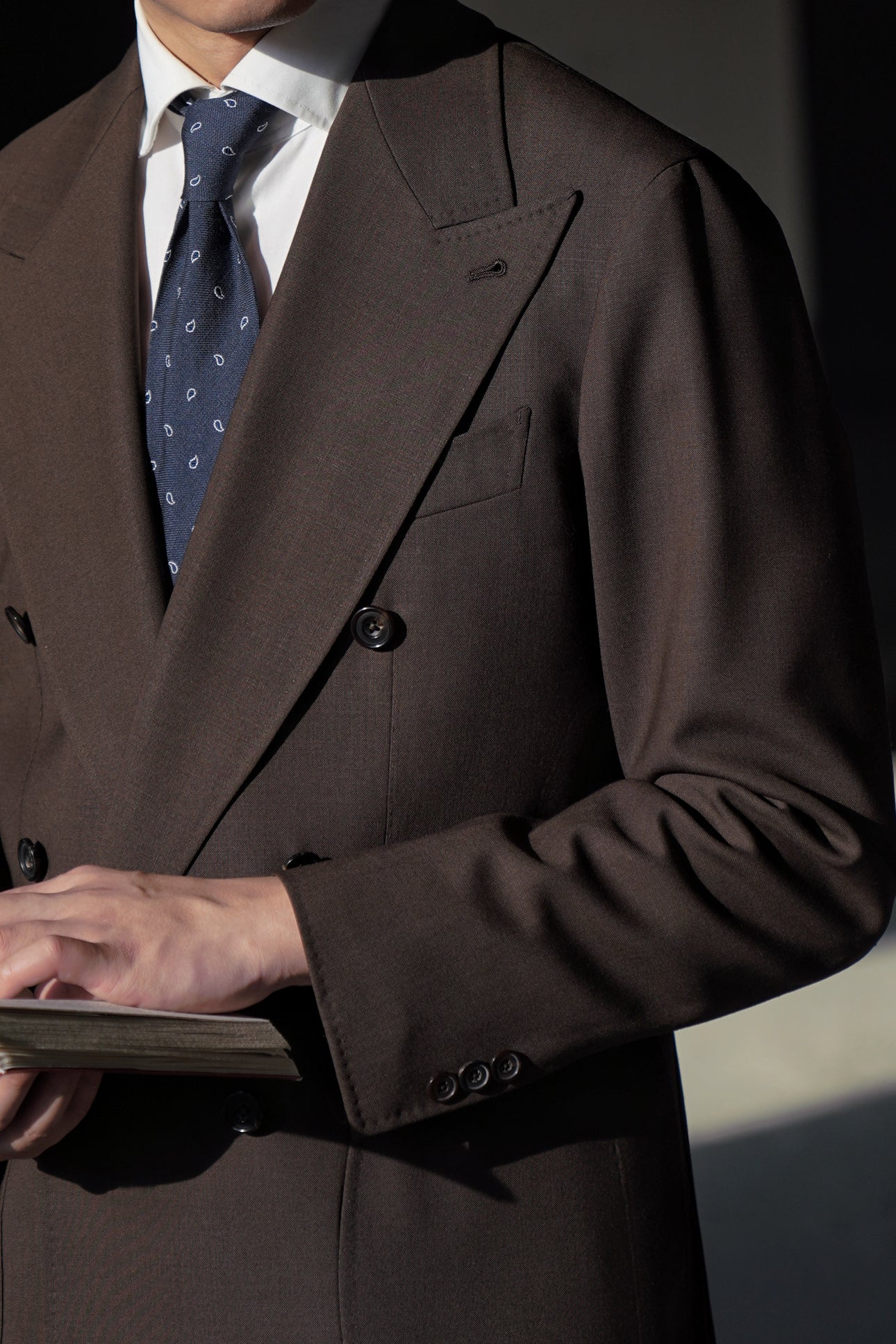 Chocolate High Twist Suit #146