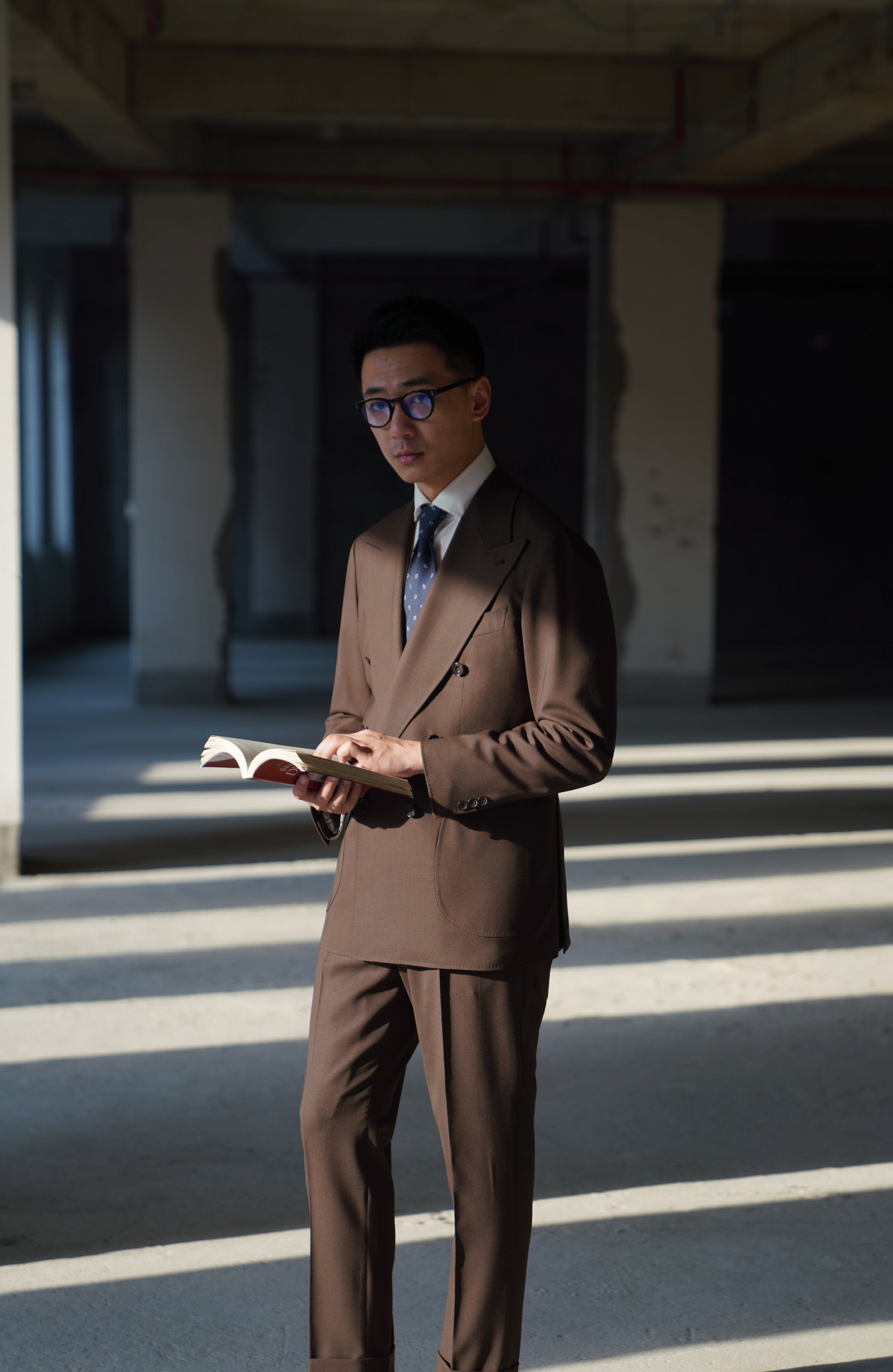 Chocolate High Twist Suit #146