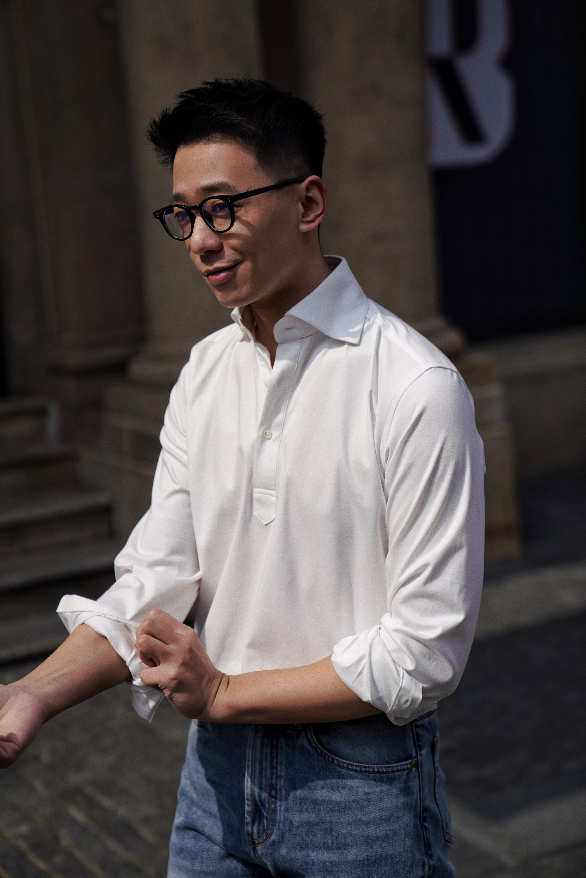 MTO Off White Blending Polo Shirt