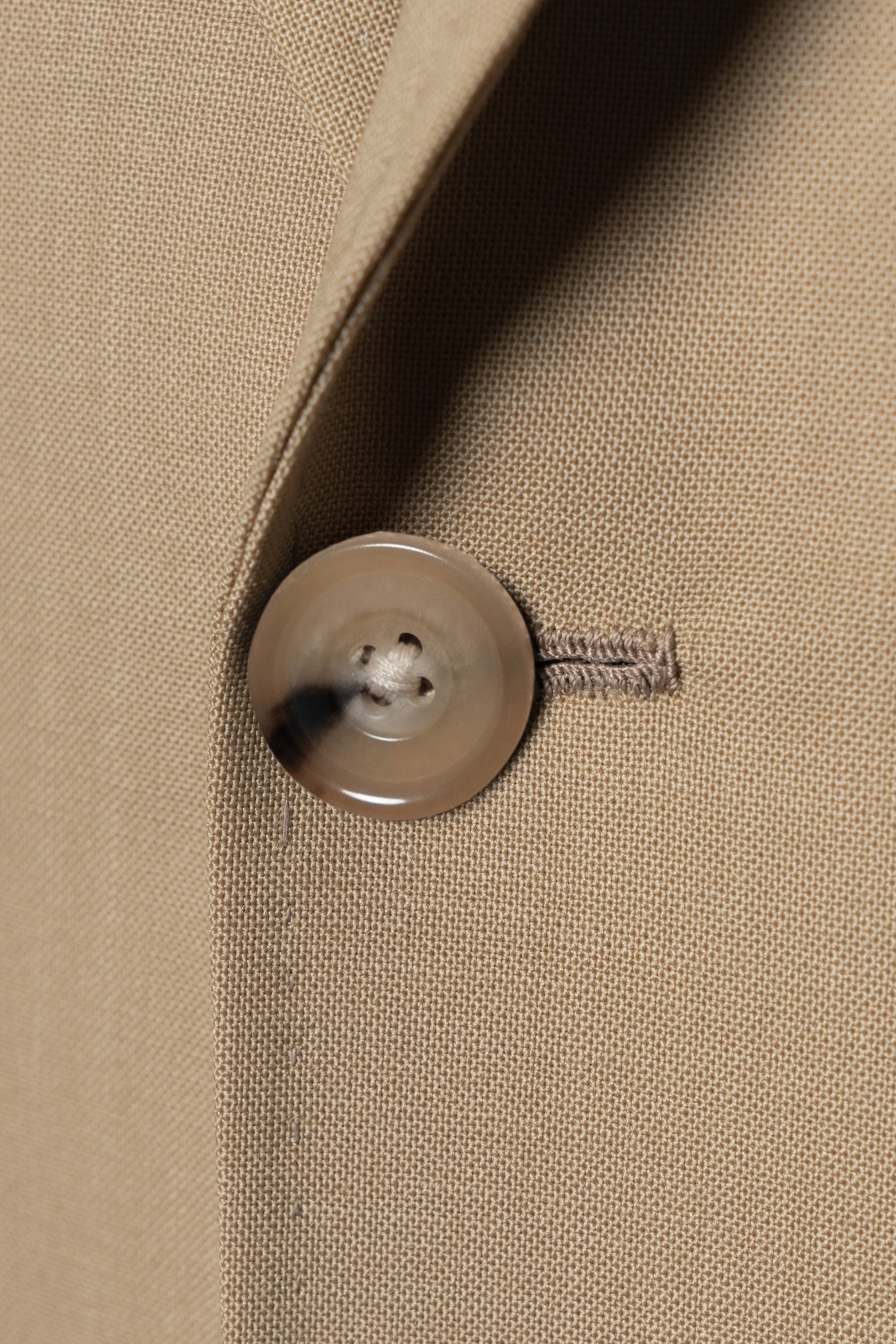 Khaki High Twist Wool Suit #145