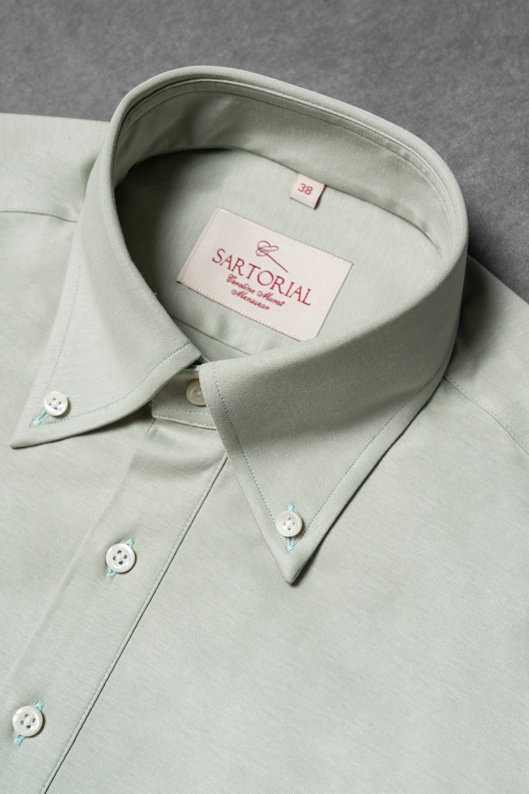 MTO Avocado Blending Polo Shirt