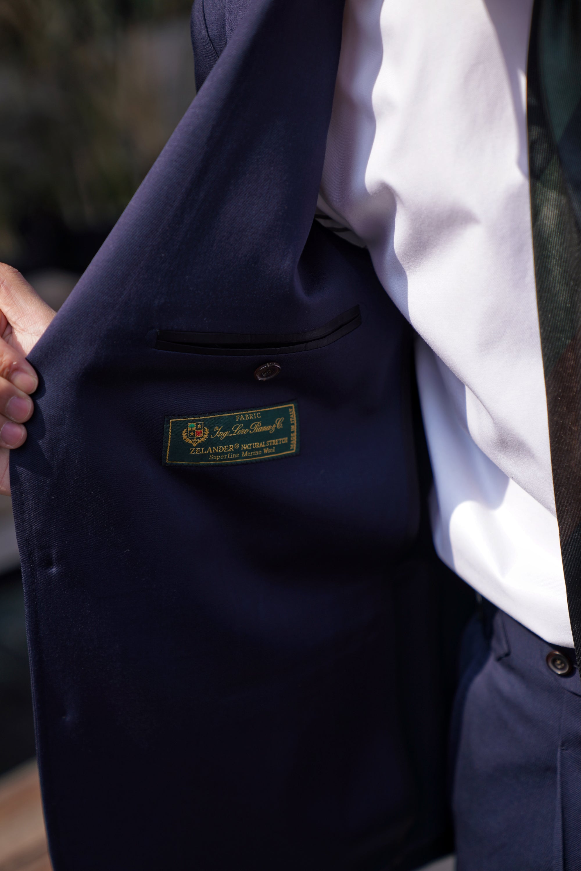 MTO Navy Worsted Suit