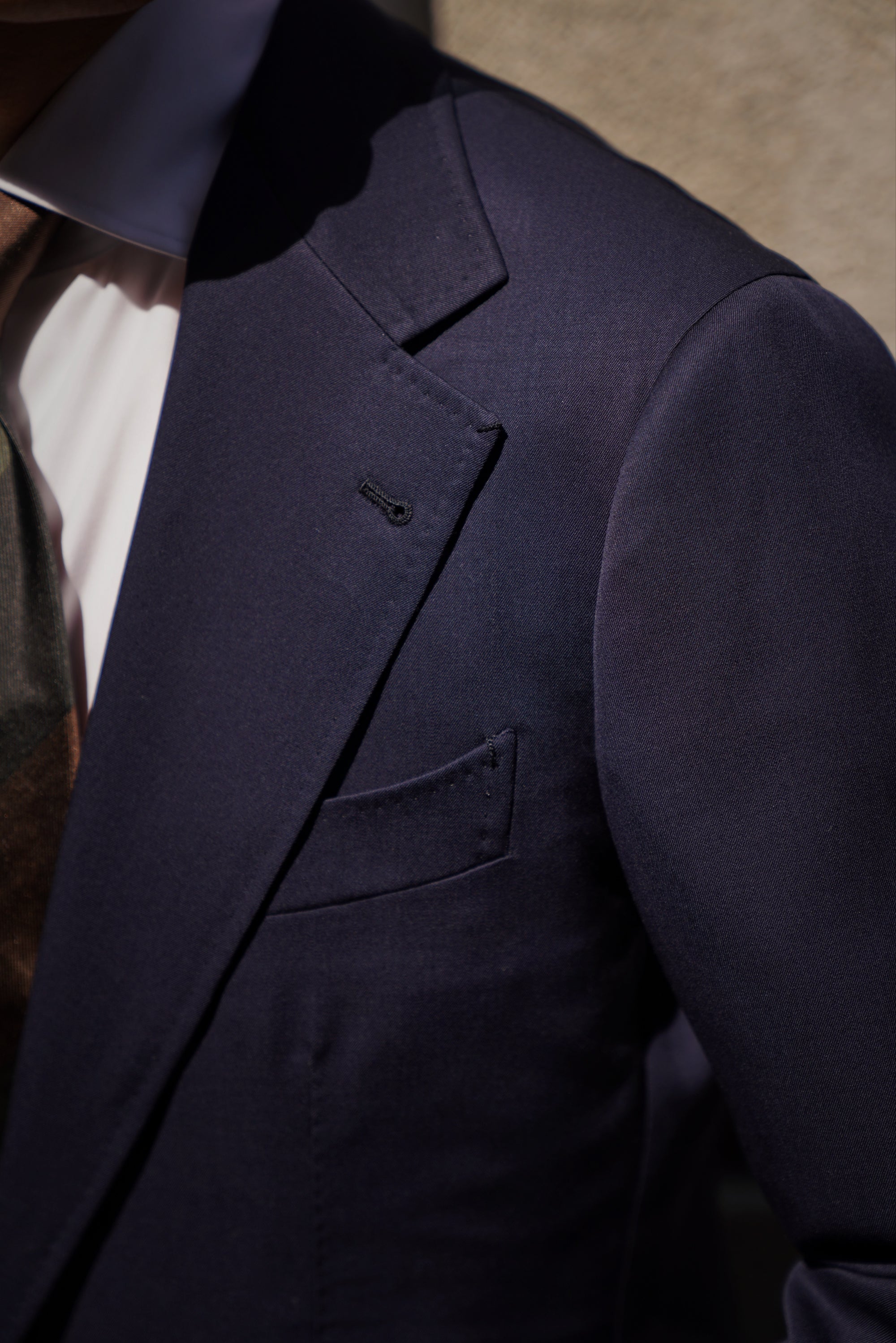 MTO Navy Worsted Suit