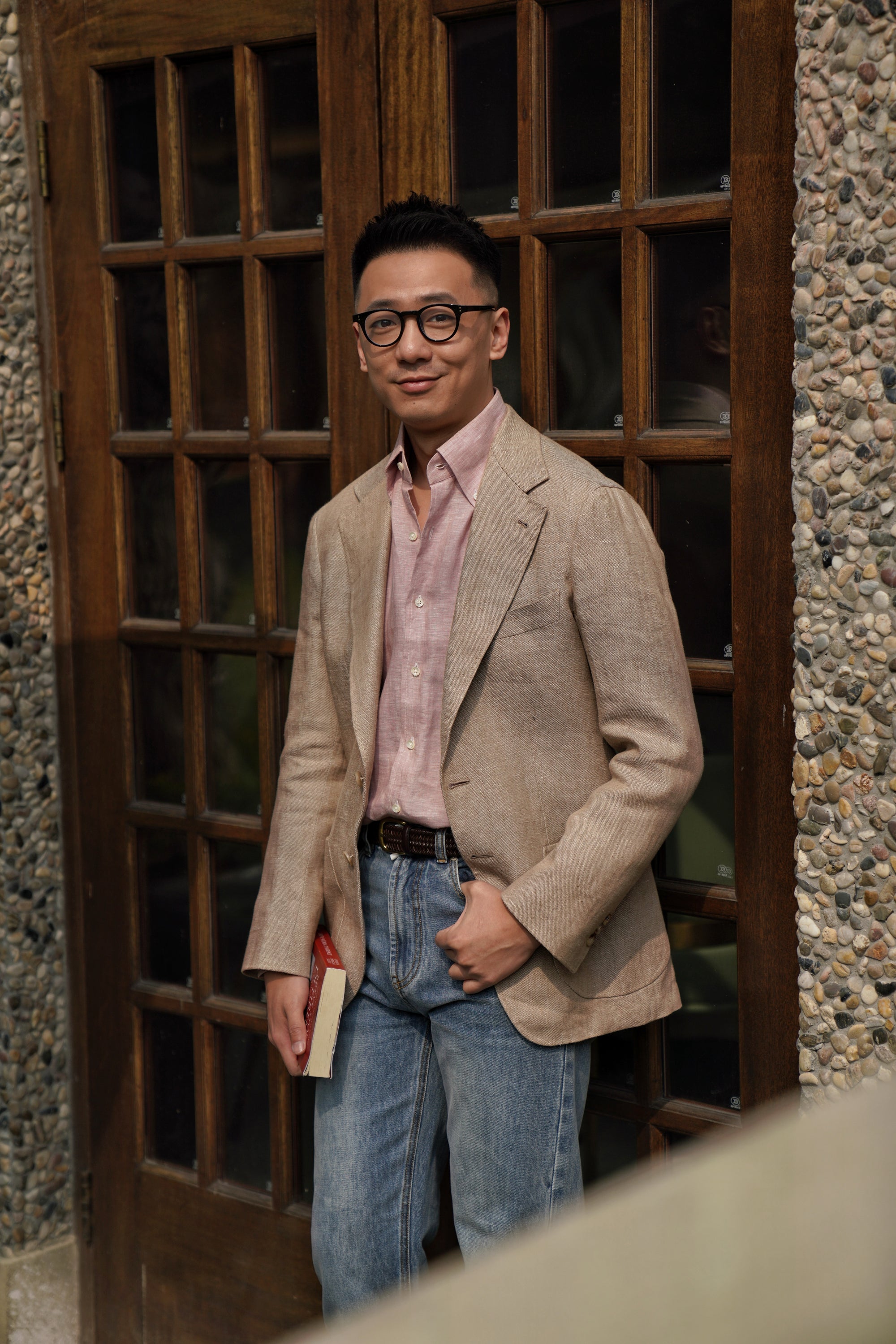 MTO Camel Normandy Linen Jacket #80
